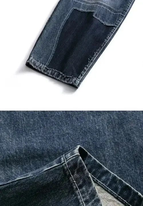 Ts(S) 20SS Simple Blue Japan Blue Patchwork Jeans Size US 32 / EU 48 - 2 Thumbnail