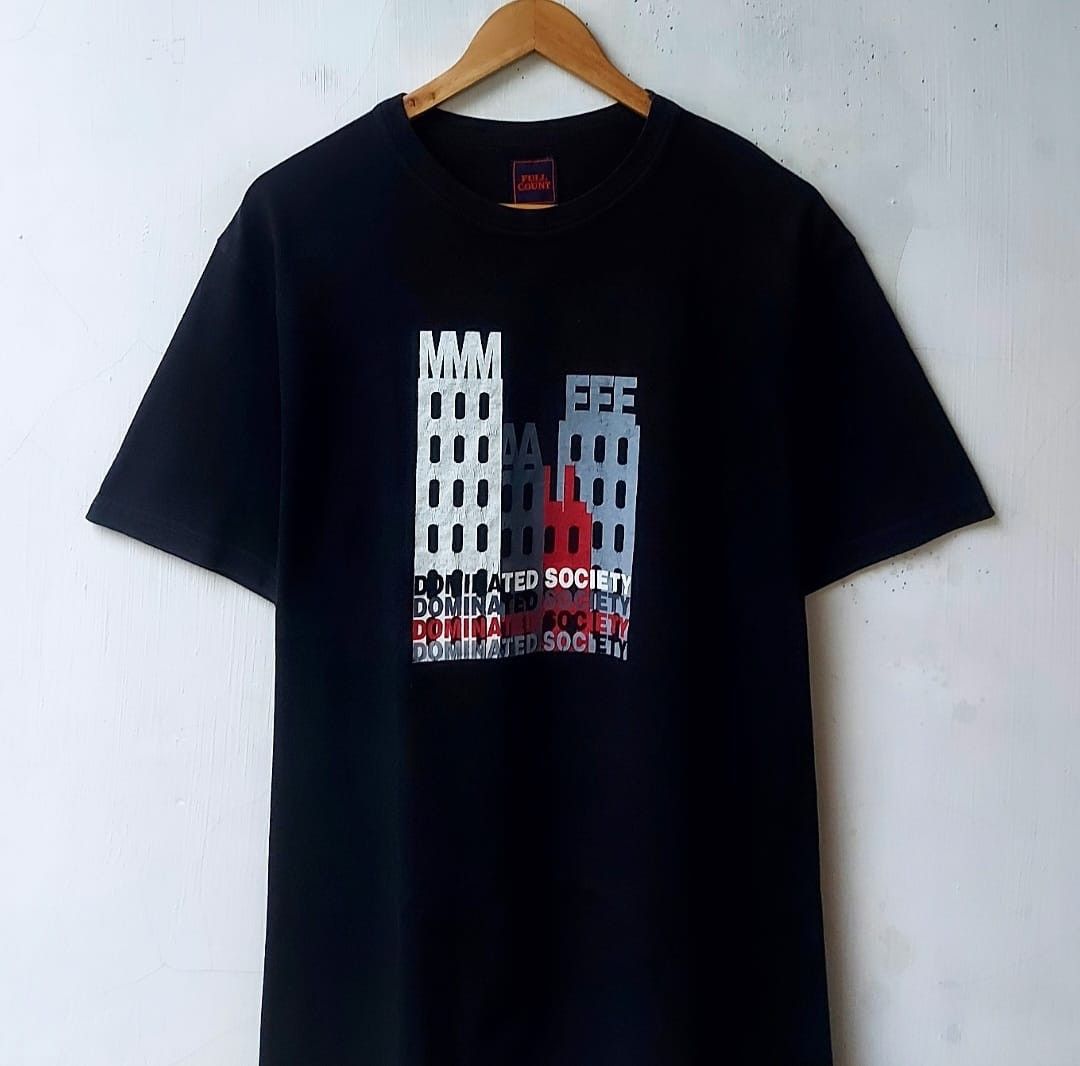 Full Count & Co. × Japanese Brand Full Count Dominated Society Tshirt Size US M / EU 48-50 / 2 - 2 Thumbnail