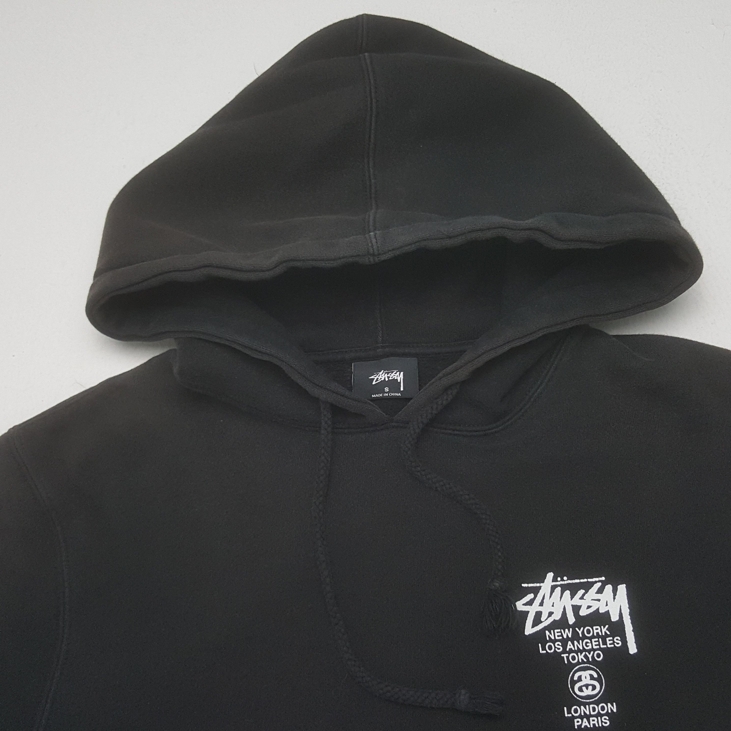 Stussy × Vintage Vintage Stussy Big Logo Sweatshirt Hoodies Size US S / EU 44-46 / 1 - 5 Thumbnail