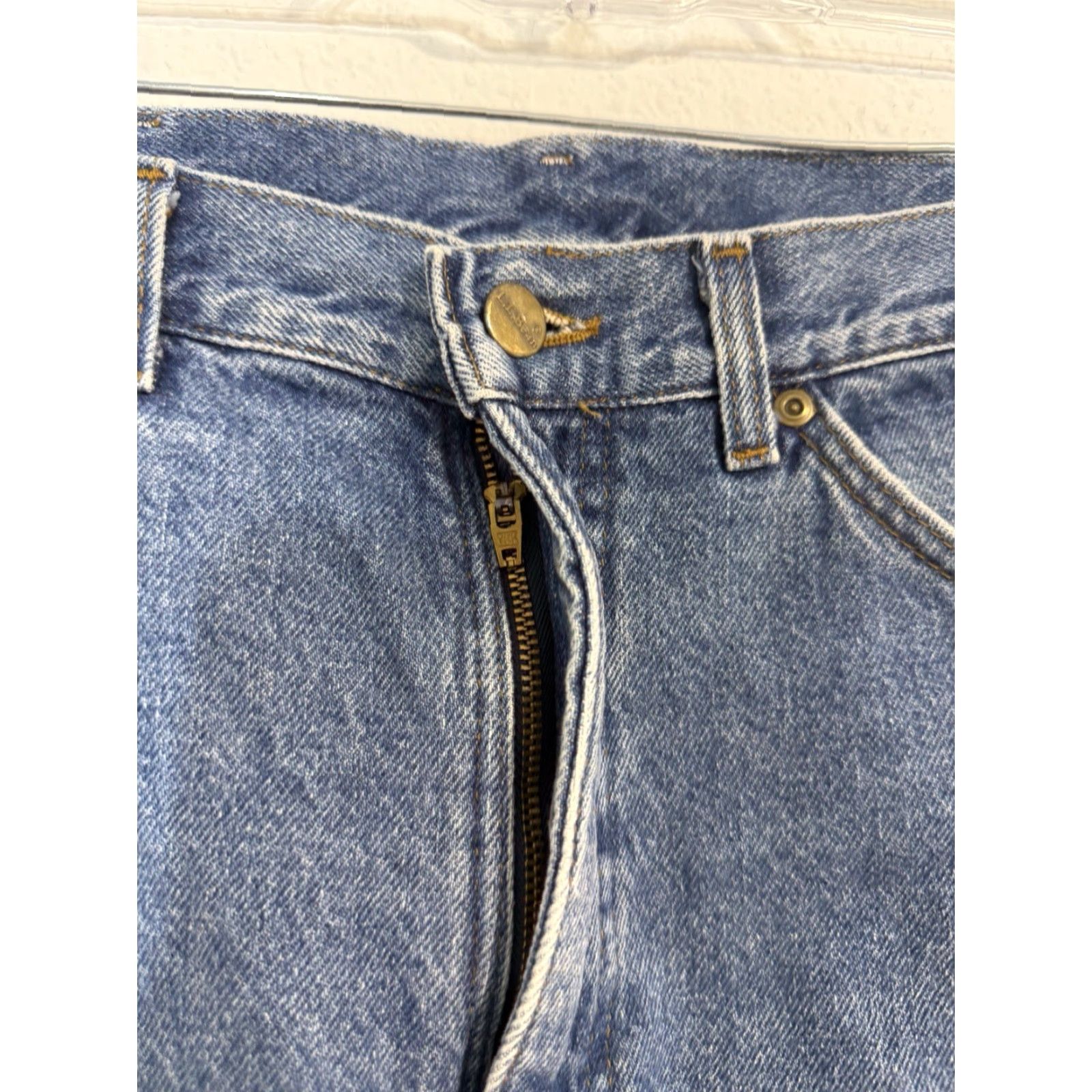 Vintage L.L. Bean Jeans Mens Size 36x32 Blue Denim 5-Pocket Regular Straight Pocket Jeans Size US 36 / EU 52 - 7 Thumbnail