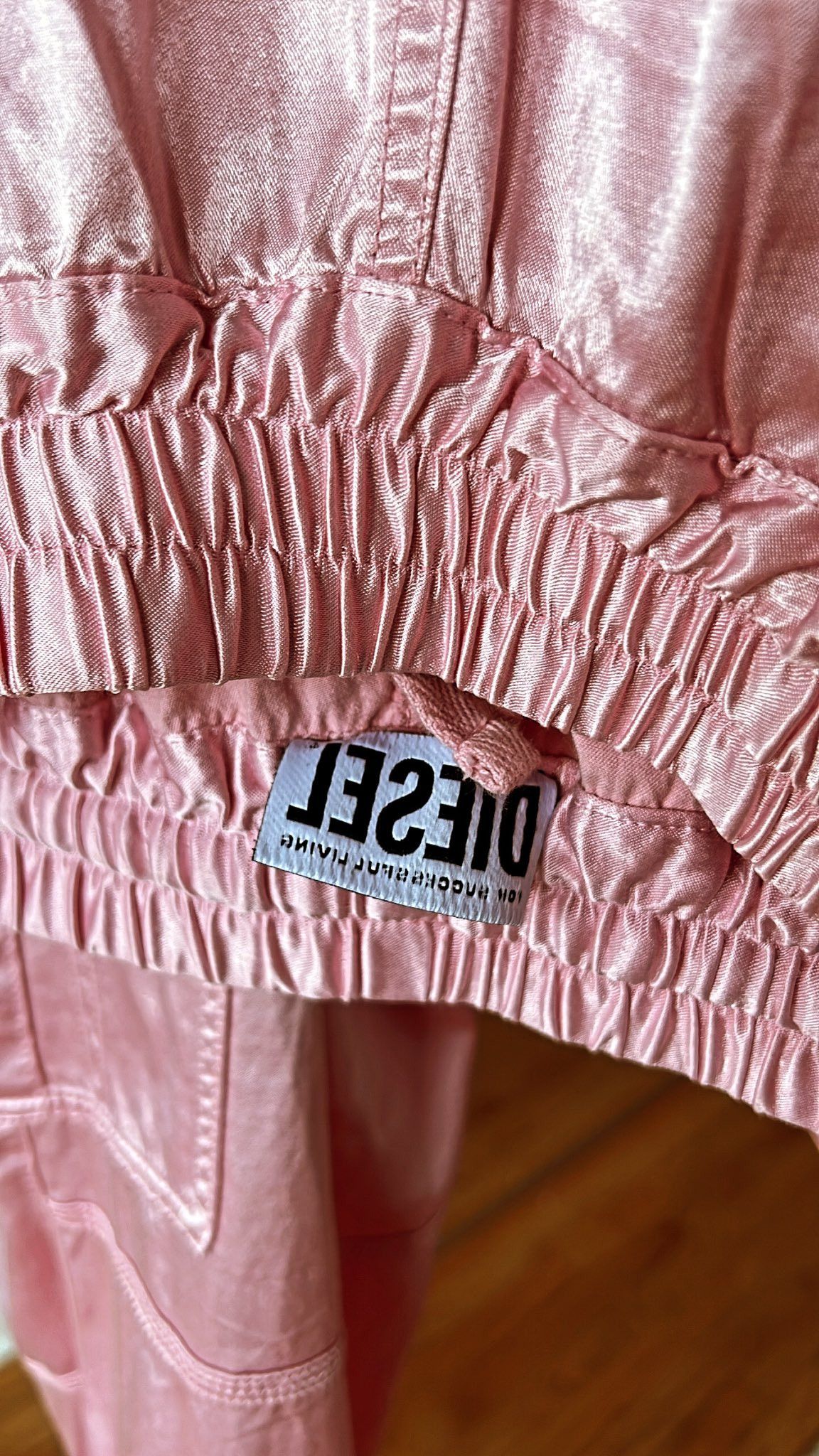 Diesel Diesel Pink Cargo Pants Size 29" - 1 Thumbnail