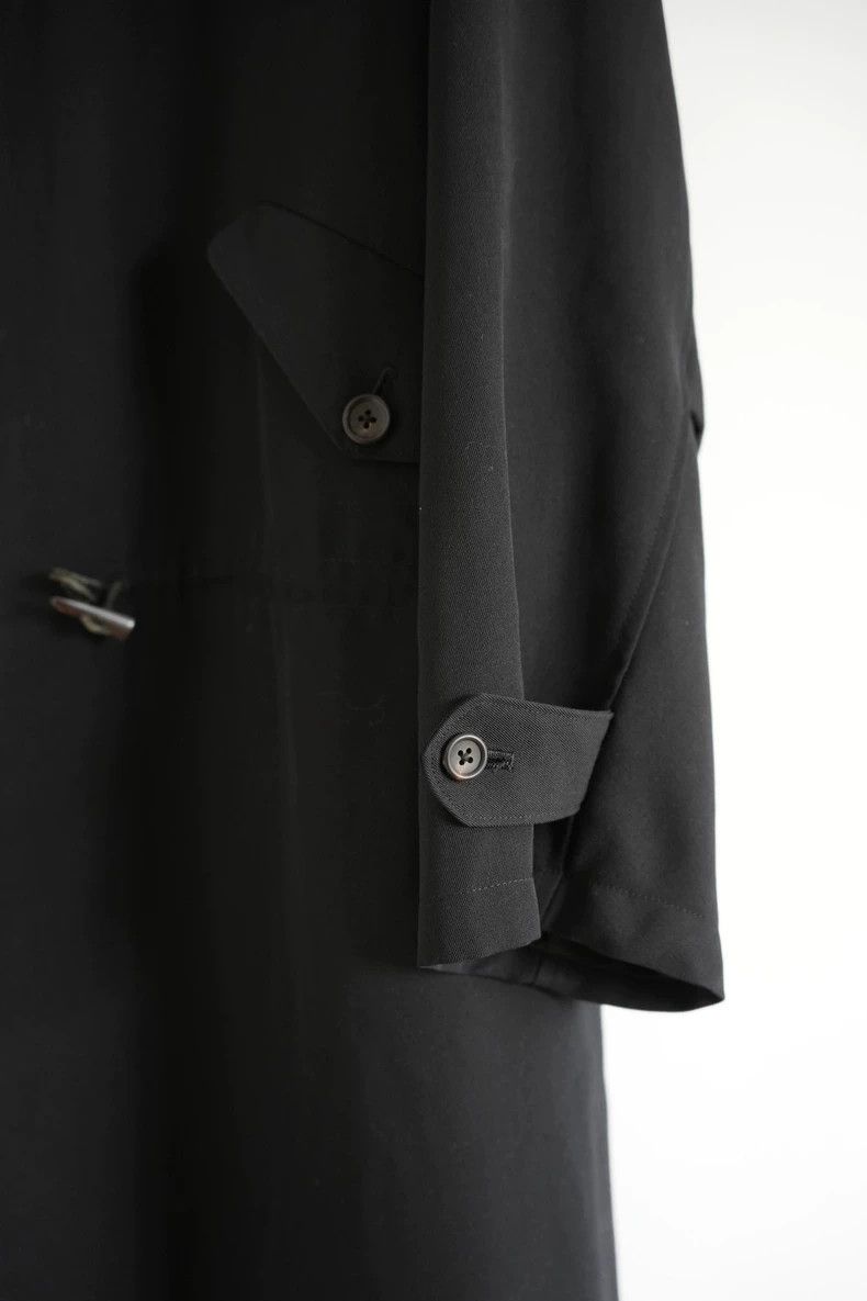 Yohji Yamamoto Yohji Yamamoto 96aw leather collar and horn button coat 250 Size US M / EU 48-50 / 2 - 4 Thumbnail