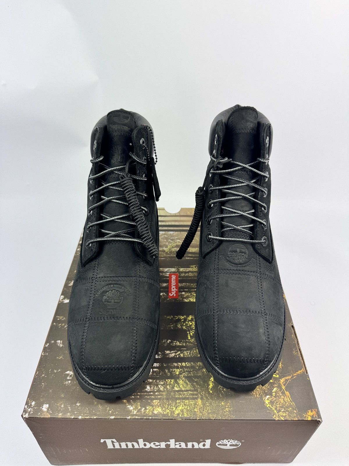 Timberland x SUPREME 6’’ PATCHWORK BOOTS Size US 9.5 / EU 42-43 - 3 Thumbnail