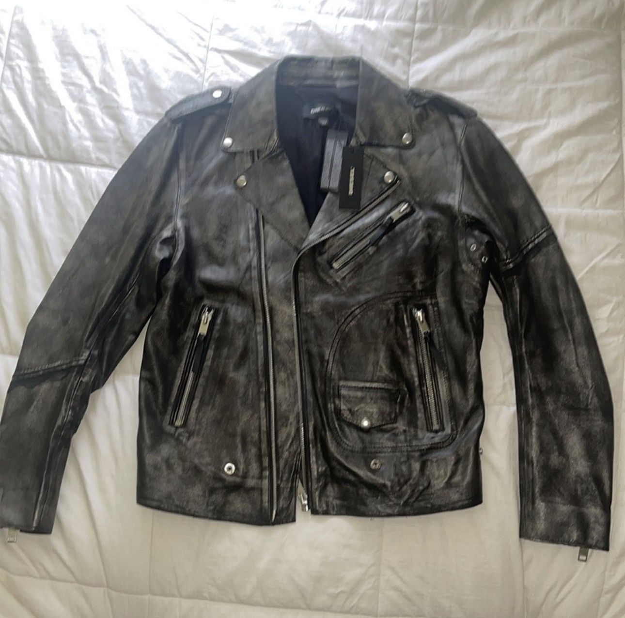 Diesel Diesel leather jacket Size US L / EU 52-54 / 3 - 5 Thumbnail