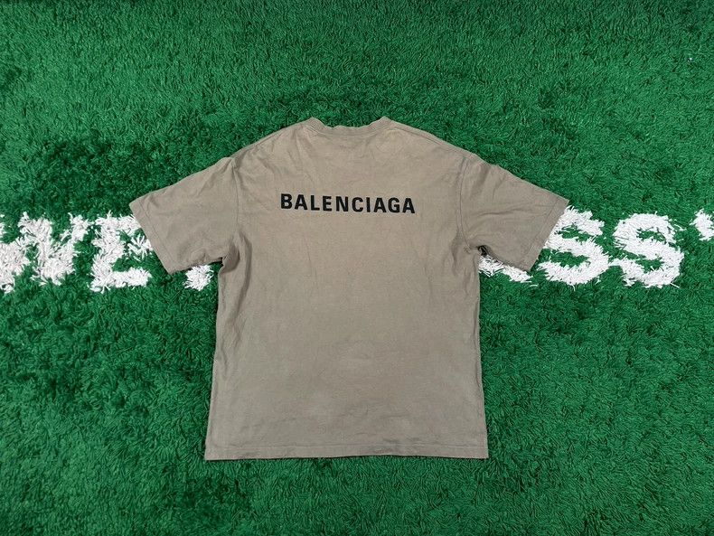 Balenciaga Balenciaga Embroidered logo front and back short sleeve Size US M / EU 48-50 / 2 - 5 Thumbnail