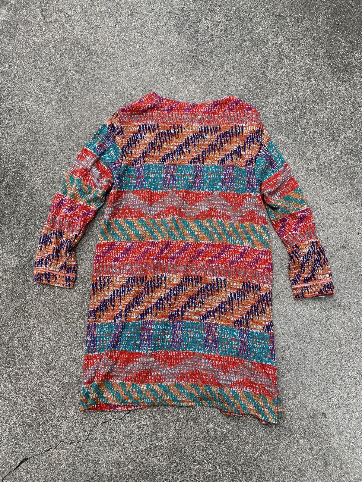 Missoni Archive Missoni Multicolored Knit Cardigan Size M / US 6-8 / IT 42-44 - 10 Thumbnail