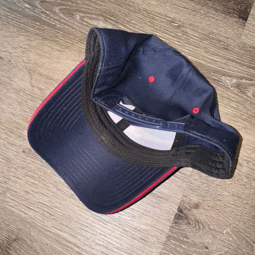 Red Bull Red Bull Navy Red Salzburg Soccer Baseball Cap One Size Size ONE SIZE - 3 Thumbnail