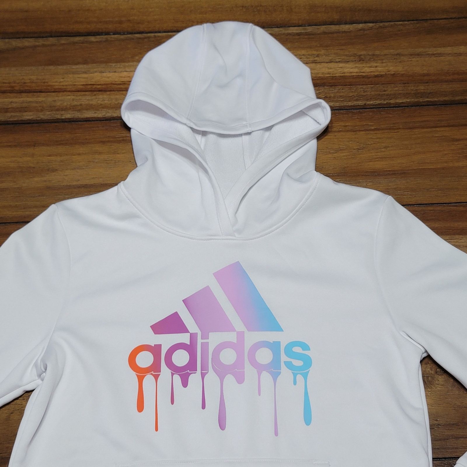 Adidas Adidas LS Hoodie Pastel Melting Logo - Size Adult XS Size XS / US 0-2 / IT 36-38 - 2 Thumbnail