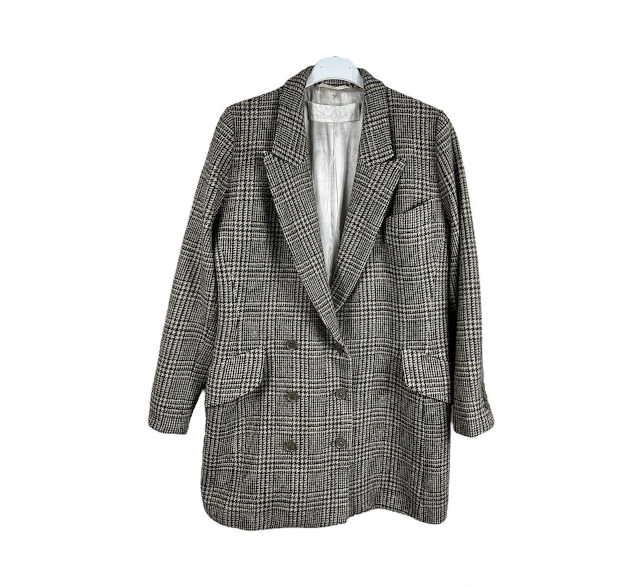 Designer × Escada × Vintage Vintage Escada by Margaretha Ley wool coat double-breasted Size ONE SIZE - 1 Thumbnail