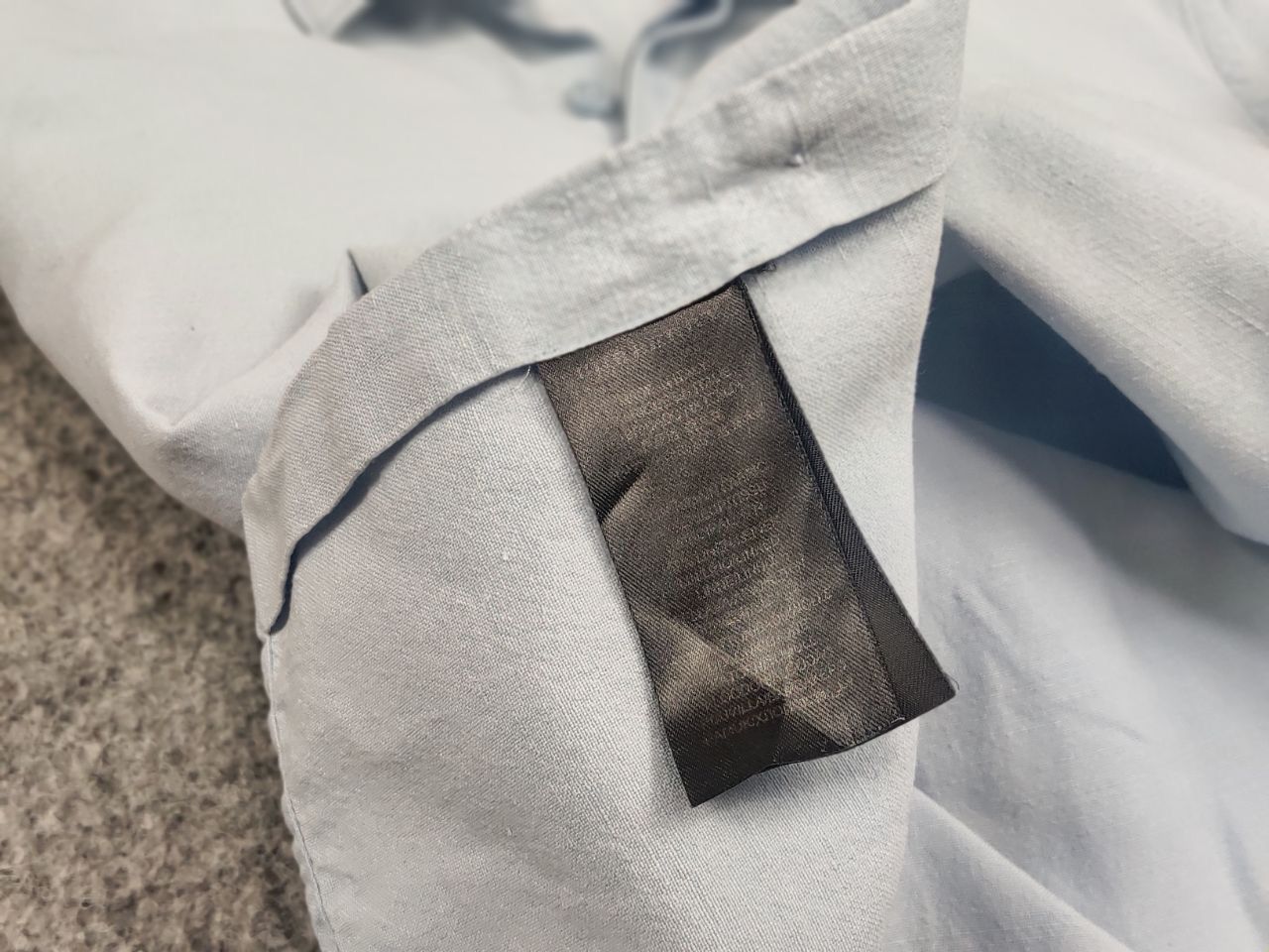 Burberry Burberry Prorsum Collection Casual Blue Cotton Bottom Shirt Size US S / EU 44-46 / 1 - 18 Thumbnail