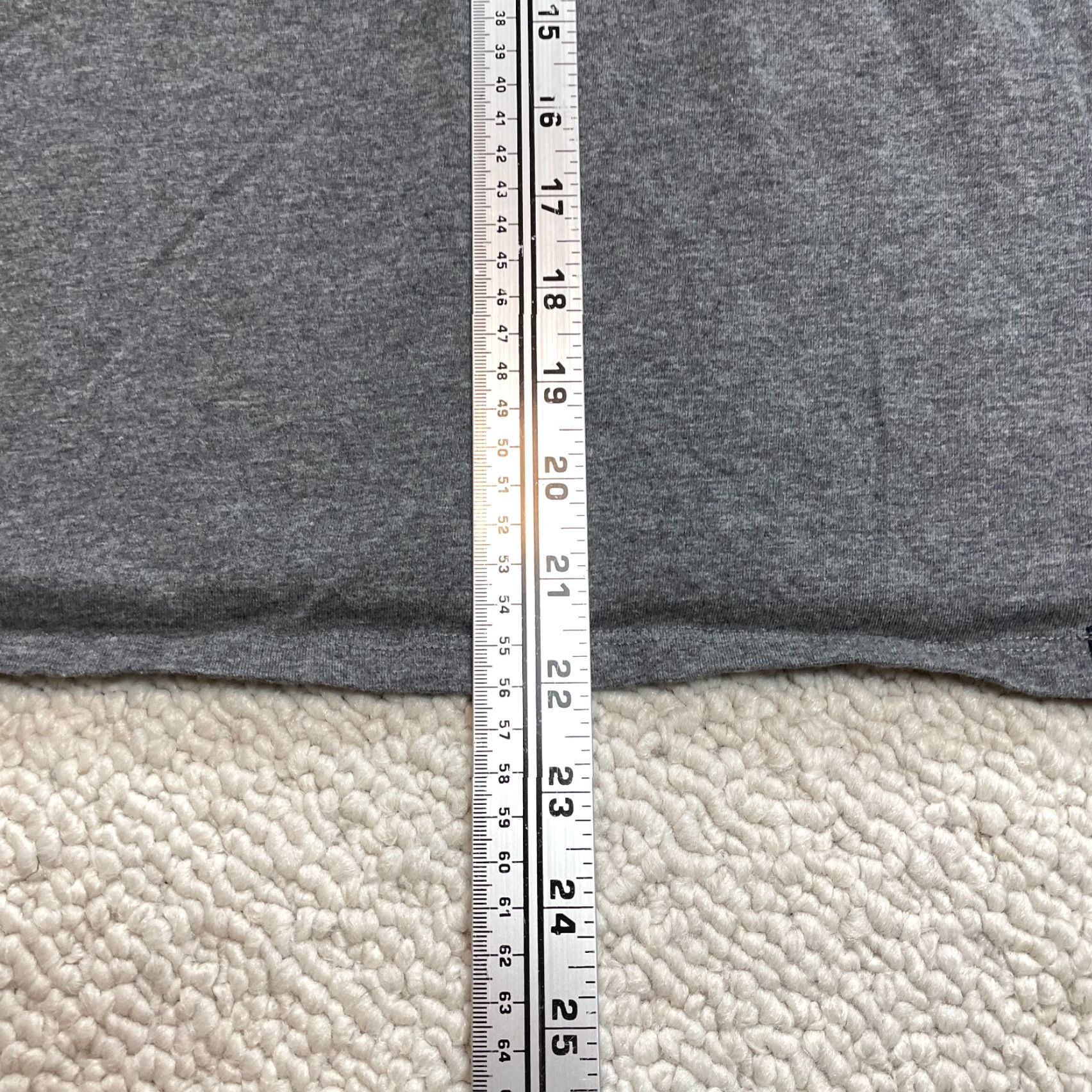 Tommy Hilfiger Tommy Hilfiger Sport Shirt Womens Medium Gray Long Sleeve Crew Cotton Top Size M / US 6-8 / IT 42-44 - 3 Thumbnail