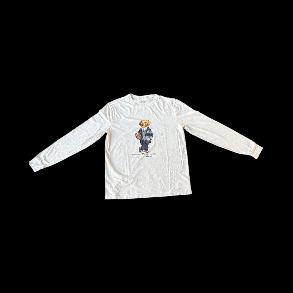 Ralph Lauren White Polar Bear Ralph Lauren Sweatshirt - Size M Size US M / EU 48-50 / 2 - 2 Thumbnail