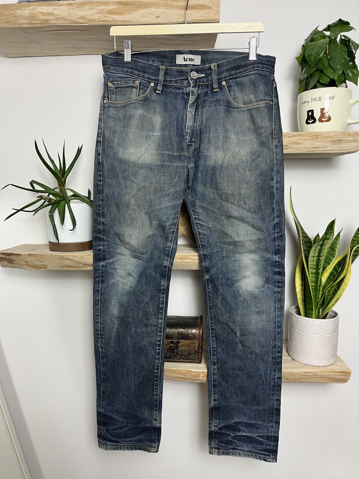 Acne Studios Acne Studios washed jeans luxury rare vintage avantgarde Size US 31 - 1 Thumbnail