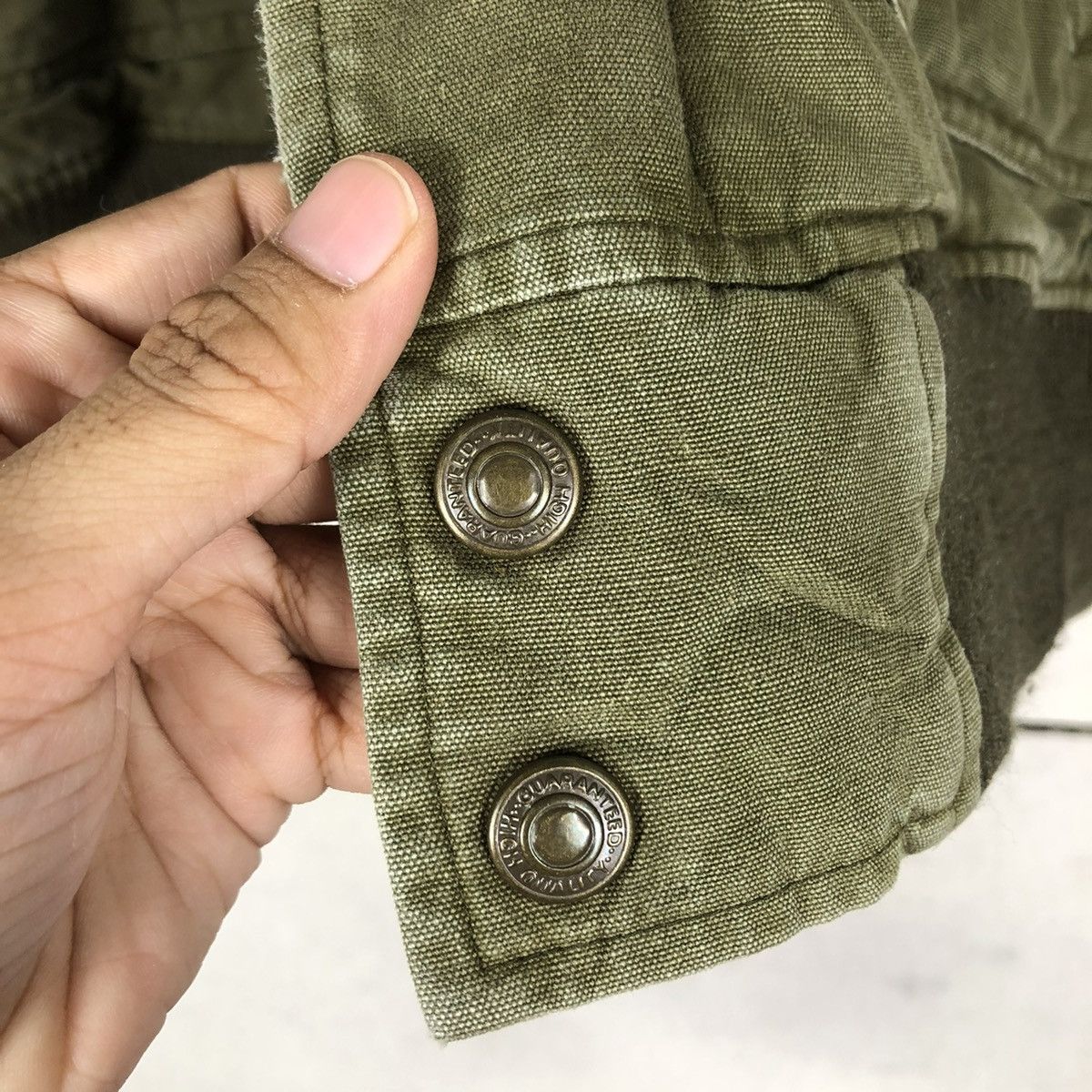 Japanese Brand 🔥VINTAGE BIKER BOMBER JACKET BIG POCKETS SPOKEMAN Size US M / EU 48-50 / 2 - 18 Thumbnail