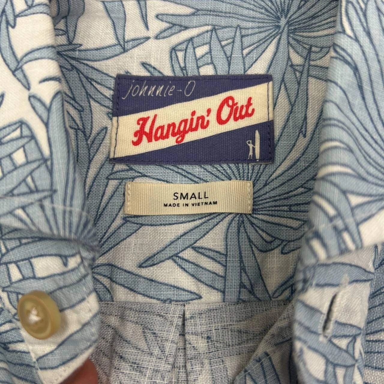 johnnie-O Johnnie-O Hangin' Out Shirt Hawaiian Button Up Collared S Size US S / EU 44-46 / 1 - 5 Thumbnail
