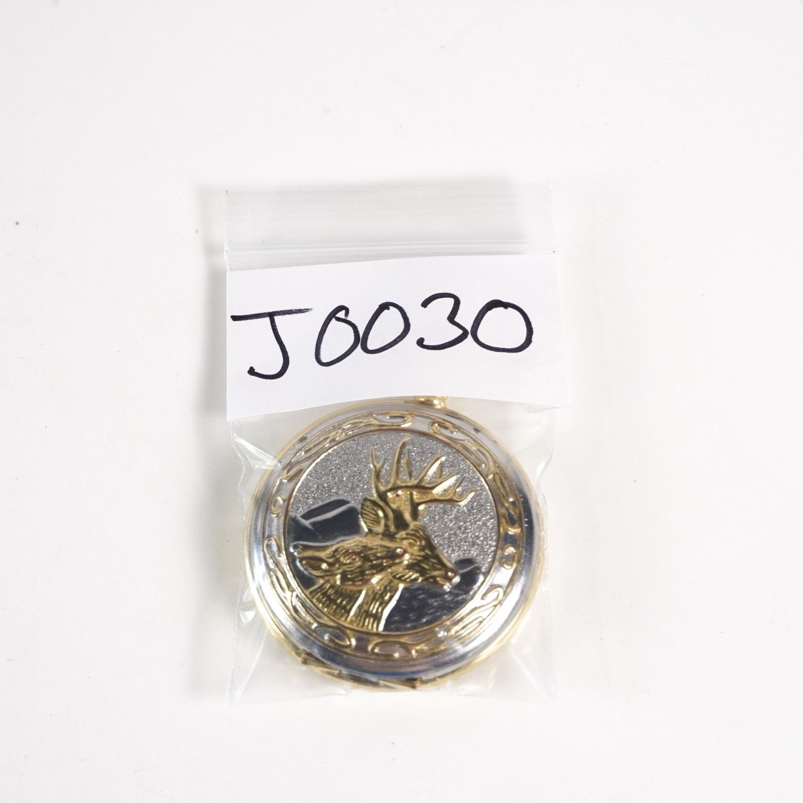 Allude Deer Pocket Quartz Watch Gold Silver Animal Elk Stag Case Size ONE SIZE - 11 Thumbnail