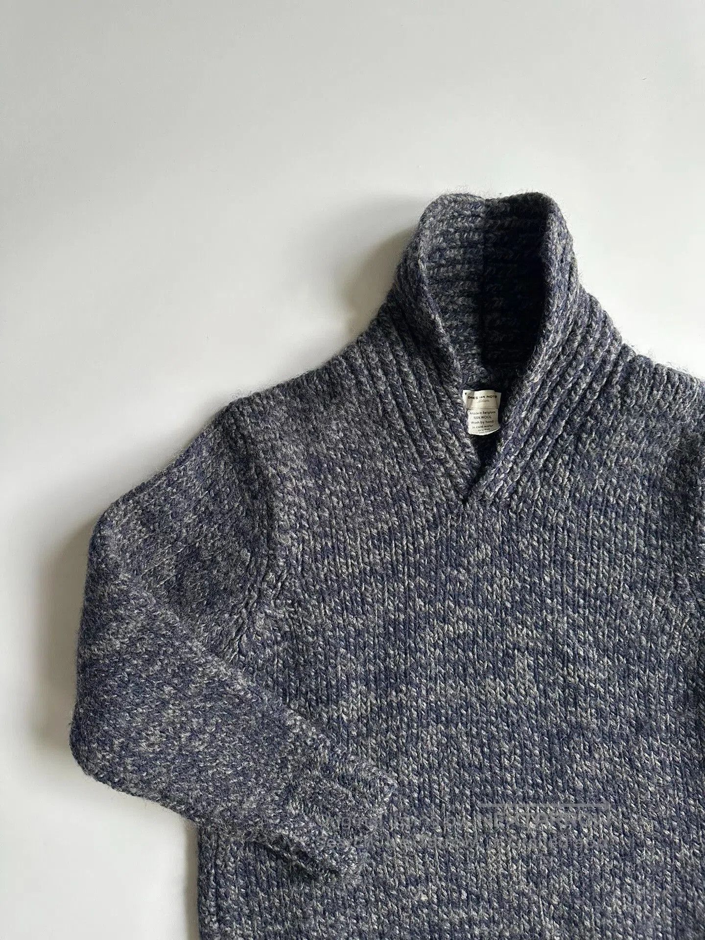 Dries Van Noten Dries Van Noten 3D Collar Wool Sweater. Size US M / EU 48-50 / 2 - 2 Thumbnail