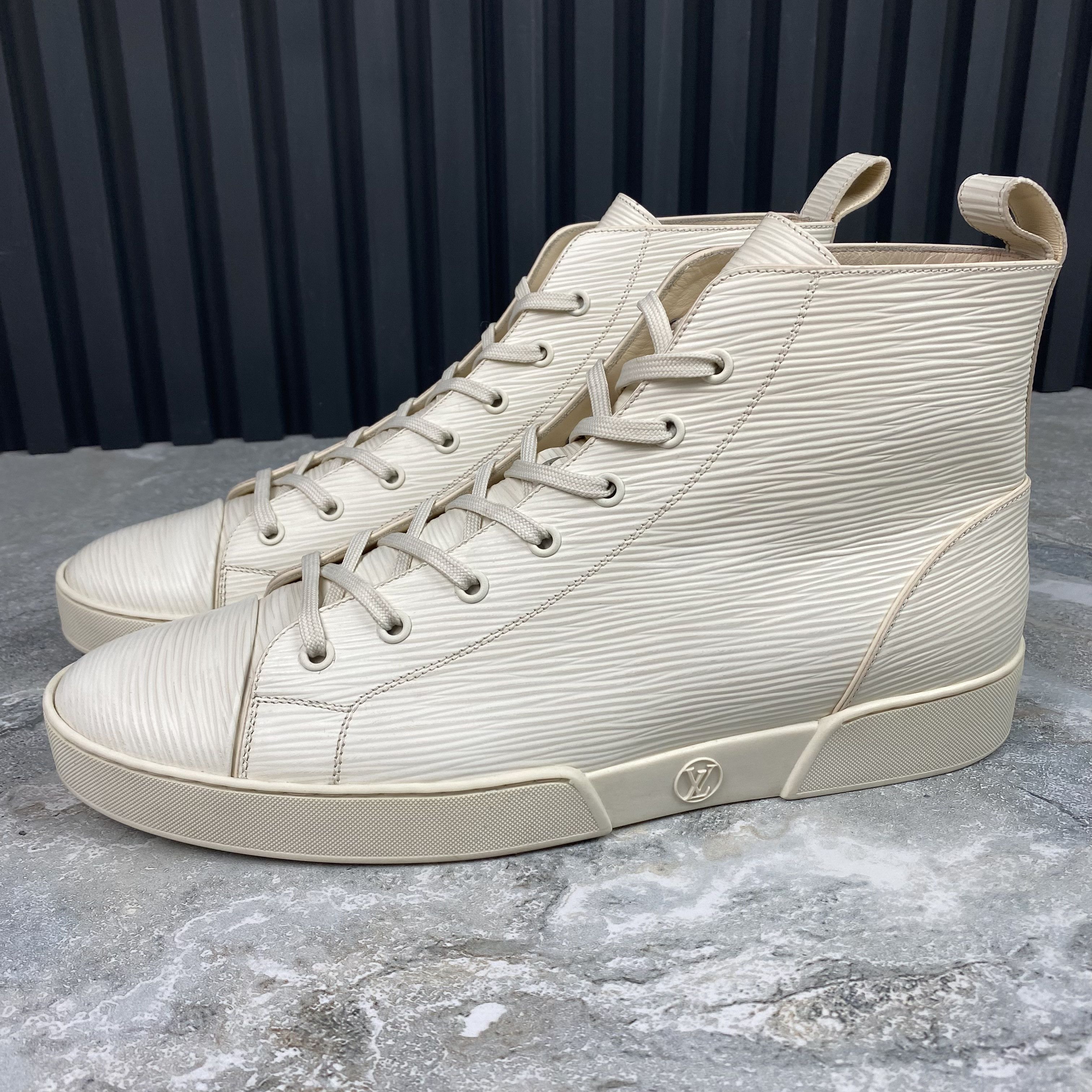 Louis vuitton match up sneaker white online