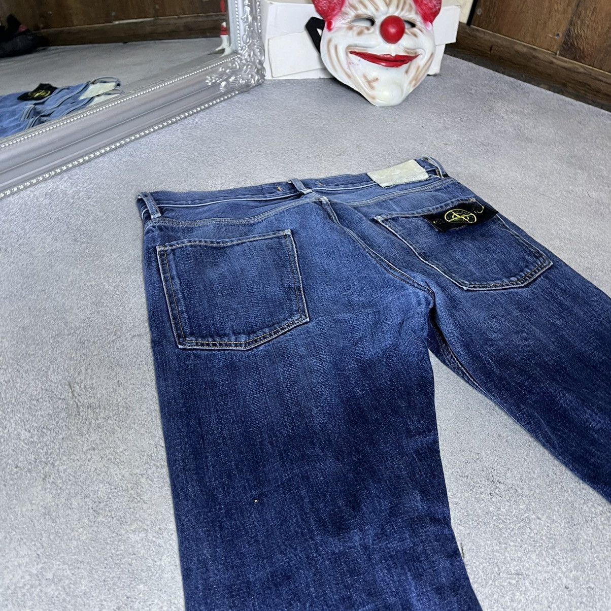 Stone Island Vintage Stone Island Jeans Patch Pocket Straight Fit Casual Size US 32 / EU 48 - 3 Thumbnail
