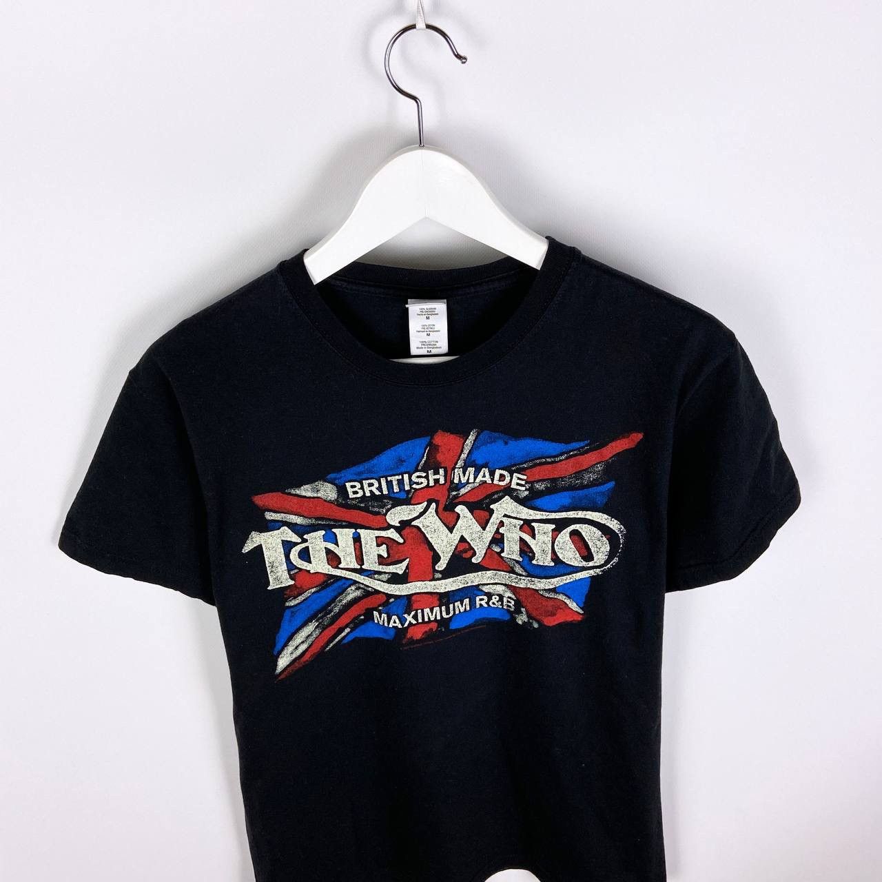 Band Tees Vintage 00s The Who Rock band British made tee y2k music og Size US M / EU 48-50 / 2 - 2 Thumbnail