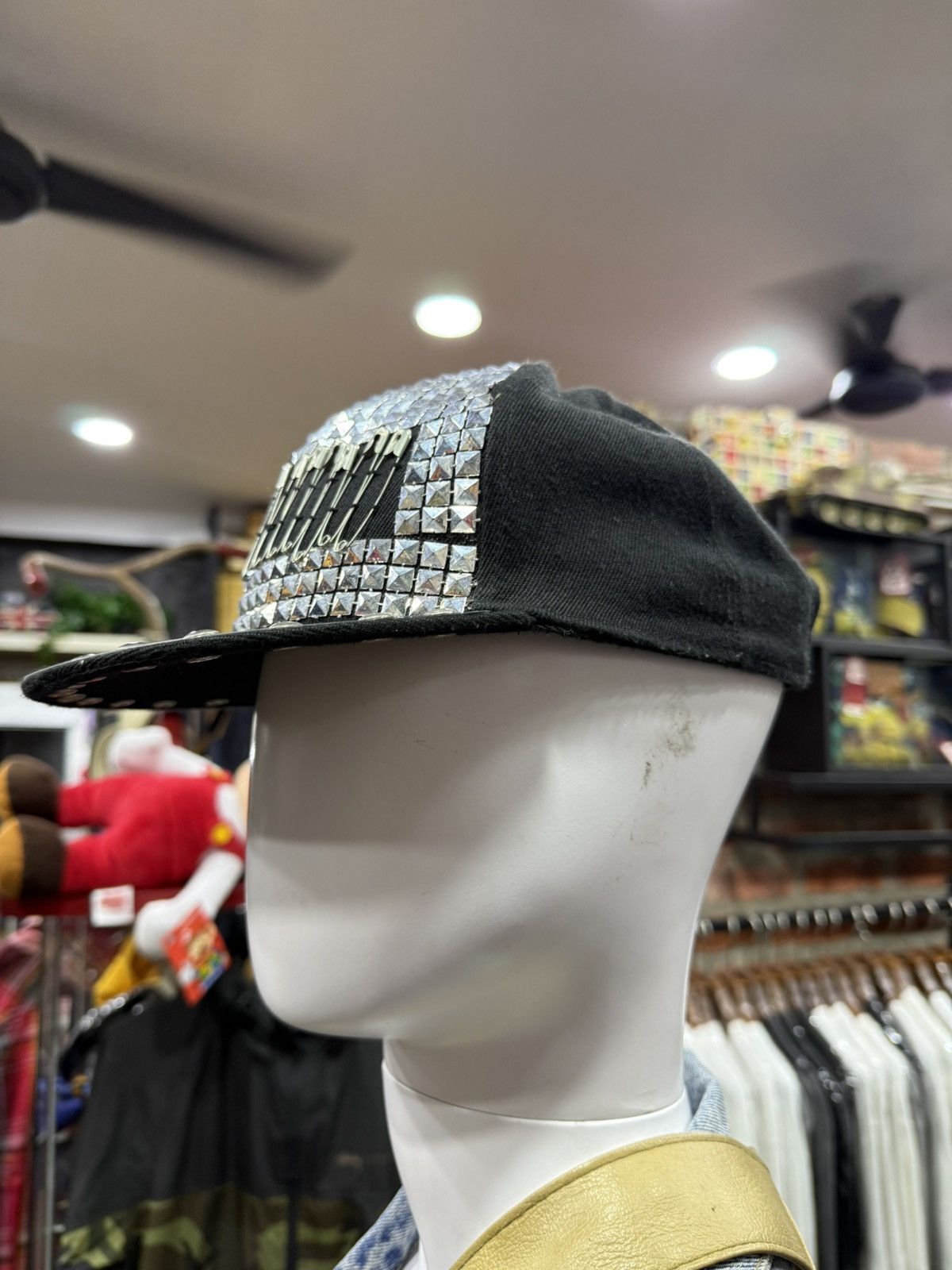 Vintage Vintage Hip hop caps with stud Size ONE SIZE - 1 Thumbnail