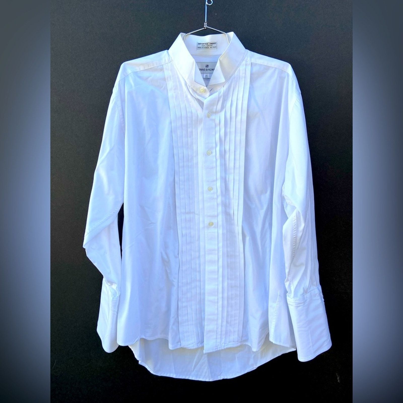 Pierre Balmain Vintage Balmain Tuxedo Shirt/Dress Size XXS / US 00 / IT 34 - 2 Thumbnail