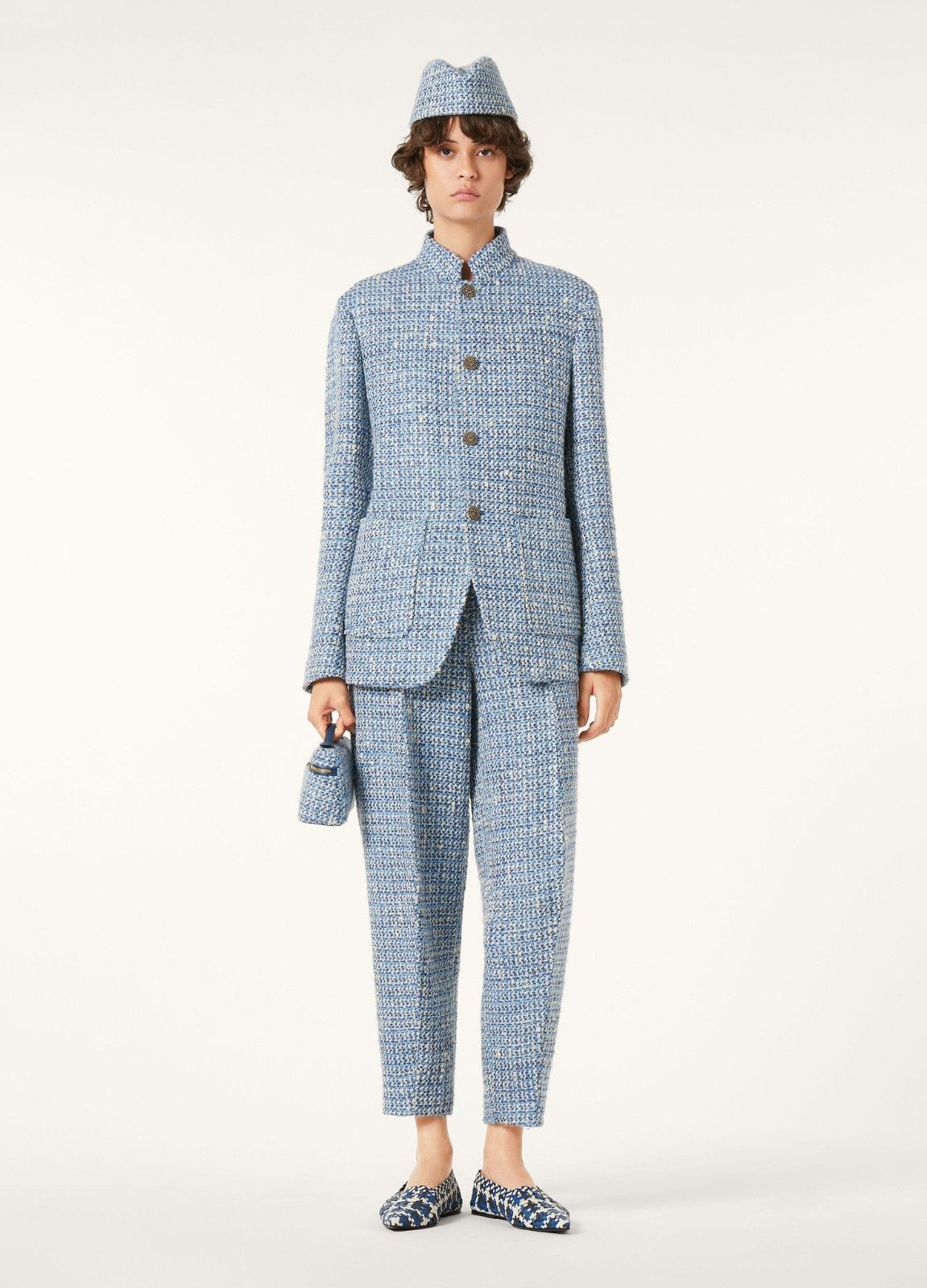Loro Piana o1srvl11e0526 FAP5022 Dan Pant in Blue Size 27" / US 4 / IT 40 - 6 Thumbnail