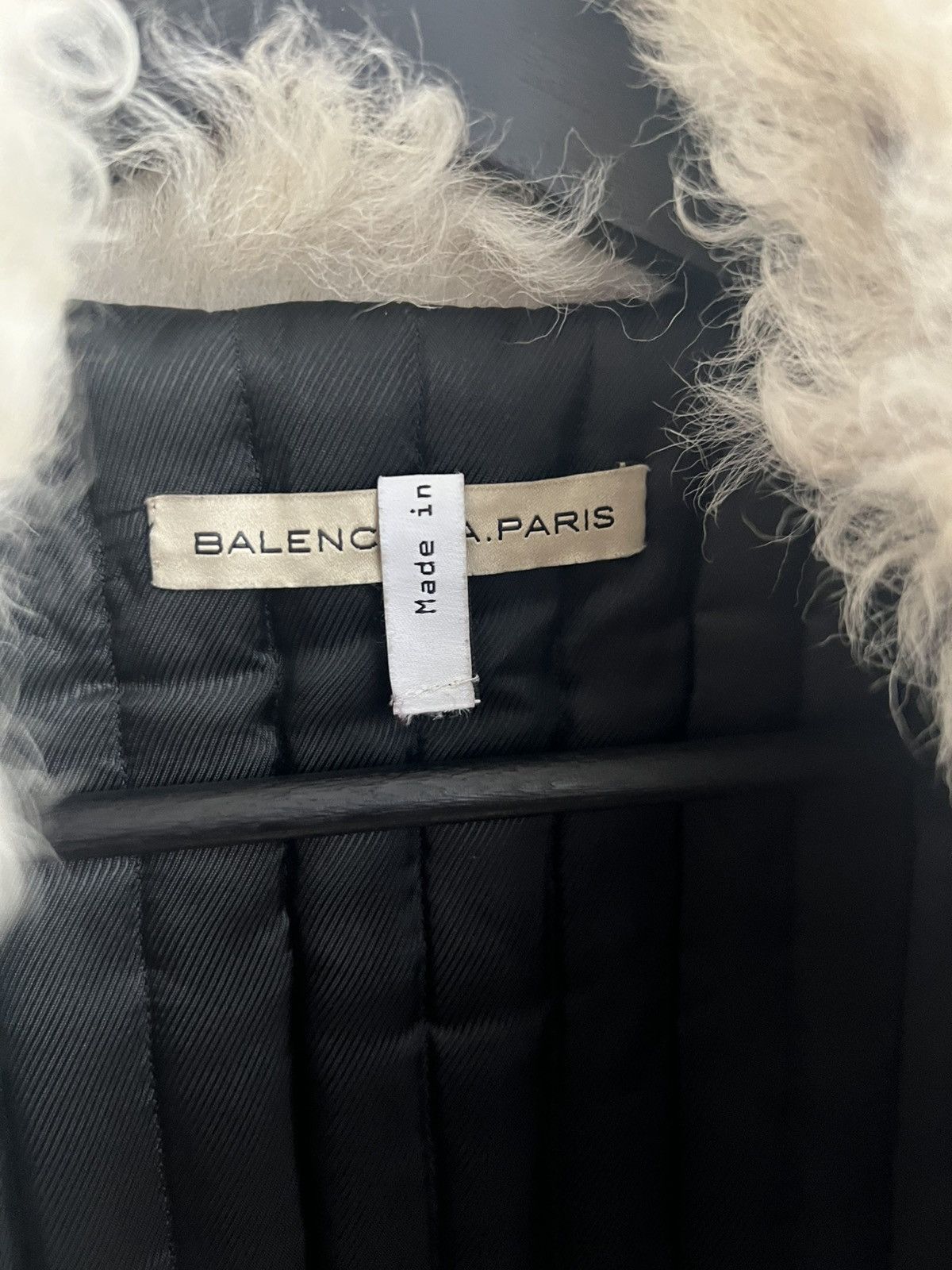 Balenciaga AW04 Shearling Biker Jacket Size XS / US 0-2 / IT 36-38 - 13 Thumbnail