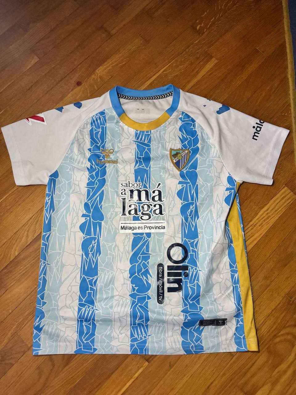 Hummel Hummel Malaga CF 2024-2025 home soccer jersey Size US S / EU 44-46 / 1 - 1 Thumbnail