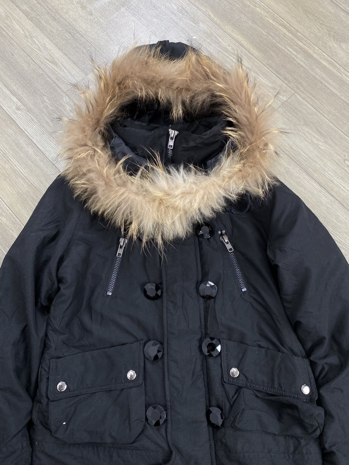 14th Addiction 2000s Jarianojurrie - Kmrii Lgb Goa Bono Raccoon Fur Jacket Size US M / EU 48-50 / 2 - 7 Thumbnail