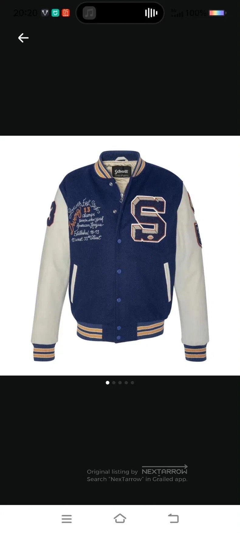 Schott Schott NYC Men's Baseball Jackets Size US L / EU 52-54 / 3 - 1 Thumbnail