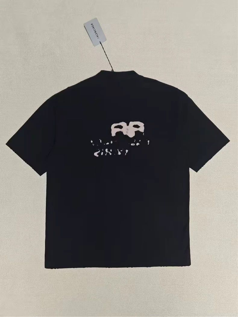 Balenciaga Balenciaga 23ss Graffiti Splash Ink Double B Printed Water Size US L / EU 52-54 / 3 - 2 Thumbnail