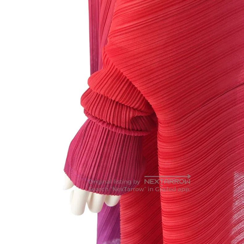 Issey Miyake Issey Miyake Red Coat Size M / US 6-8 / IT 42-44 - 6 Thumbnail
