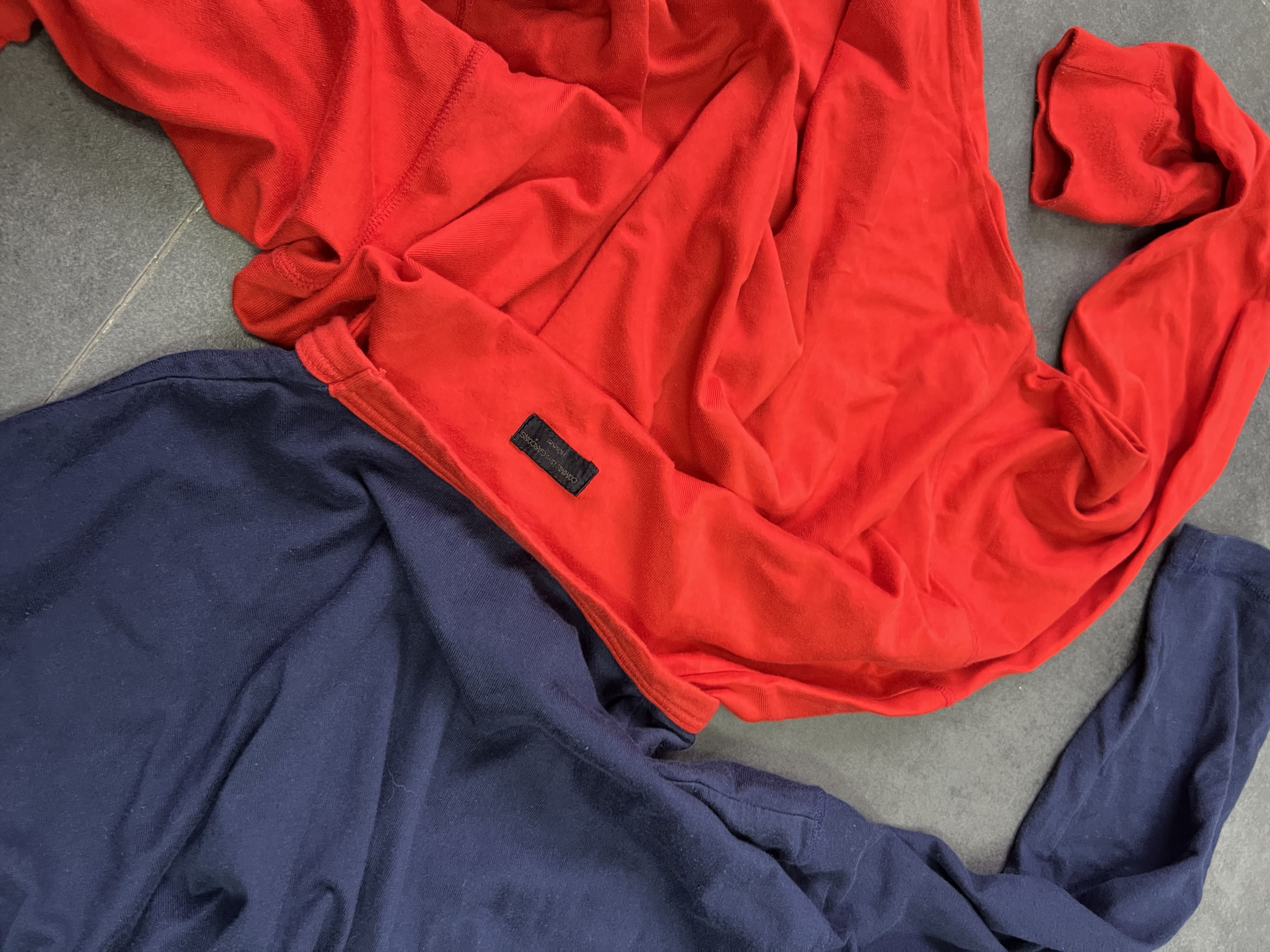 Comme des Garcons Homme Plus Archive 1990 Comme Des Garçons 2 layered long sleeve Size US M / EU 48-50 / 2 - 11 Thumbnail