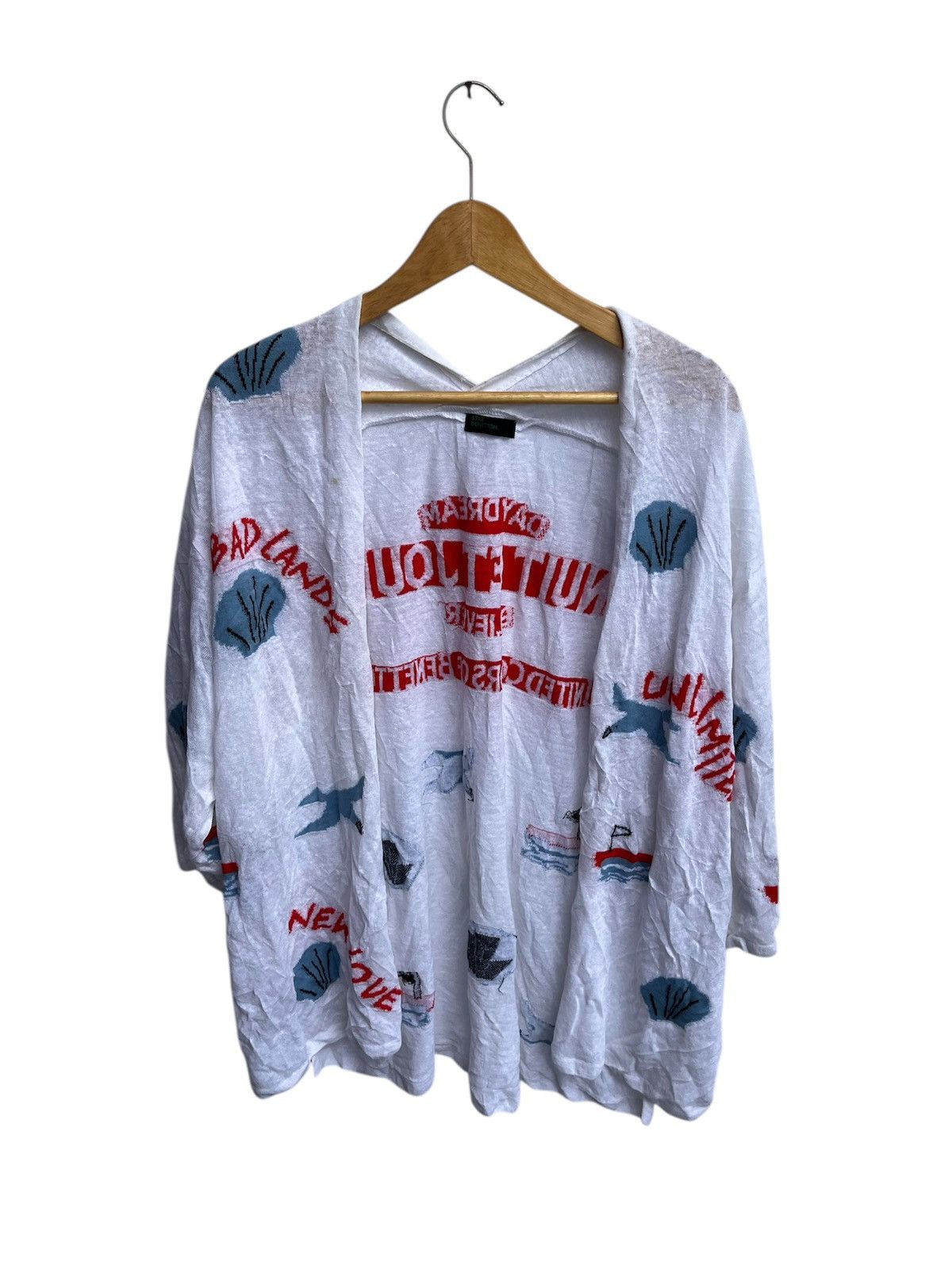 Beauty Beast × Hysteric Glamour × Japanese Brand Japanese Benetton Cardigan Size US M / EU 48-50 / 2 - 1 Thumbnail