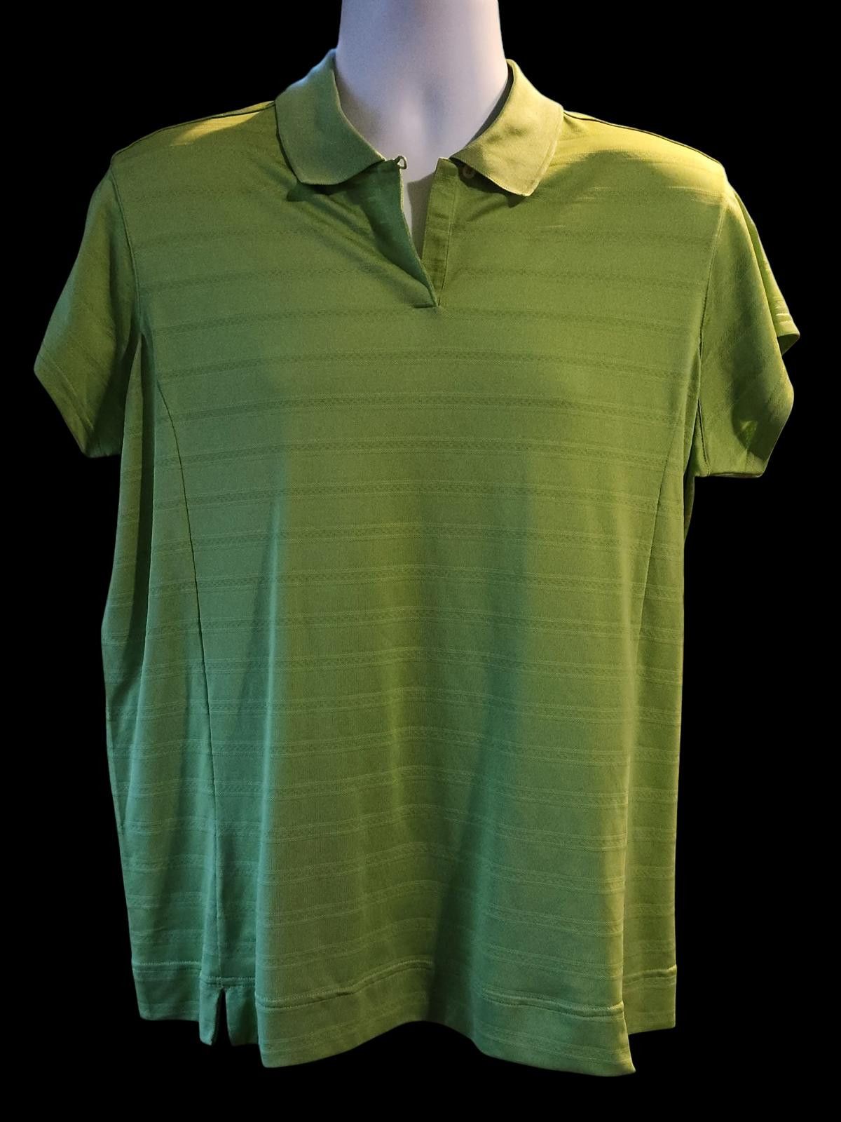 Adidas Adidas Men's Light Green Polo Shirt Size XL Size US XL / EU 56 / 4 - 3 Thumbnail