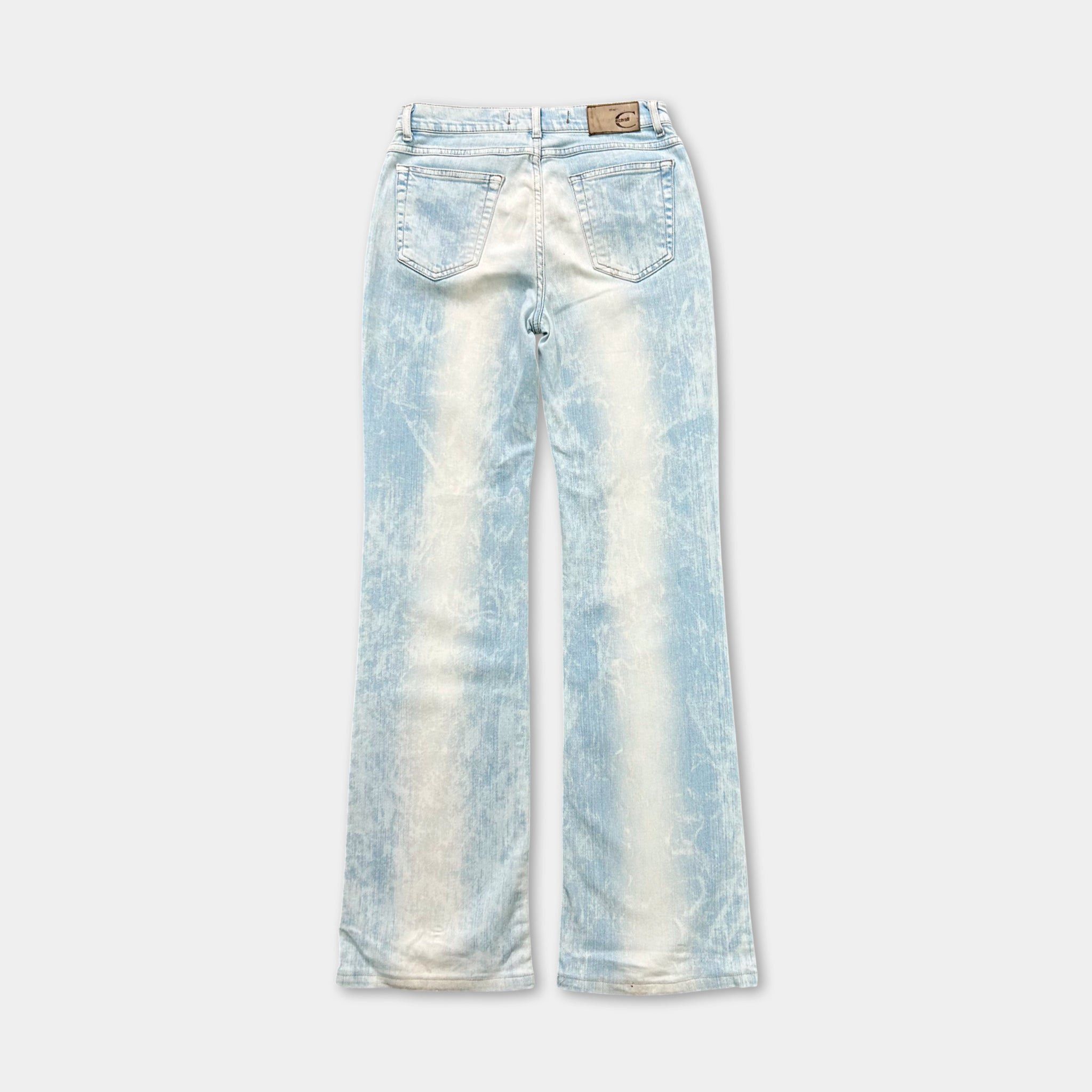 Just Cavalli Just Cavalli Marble Effect Denim Pants Size 28" / US 6 / IT 42 - 5 Thumbnail