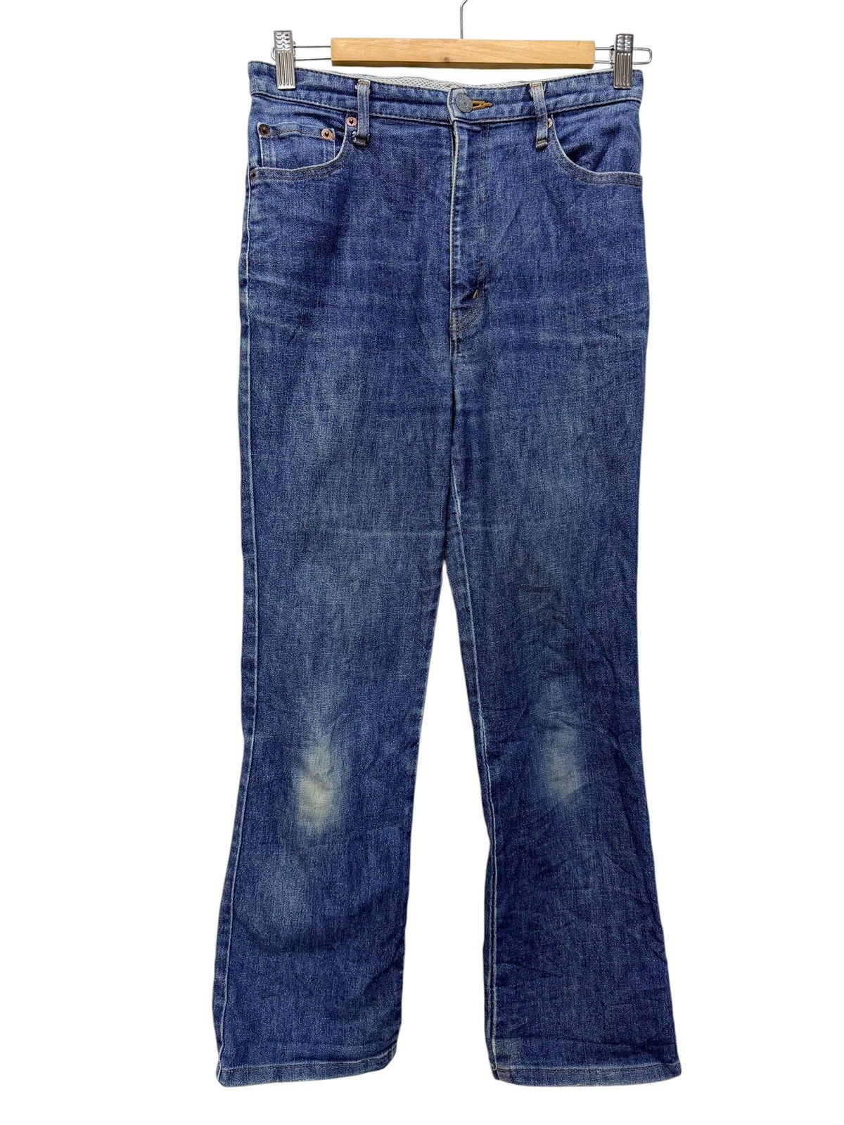 Japanese Brand Vintage Bobson Happy Face Denim Jeans Size US 27 - 1 Thumbnail