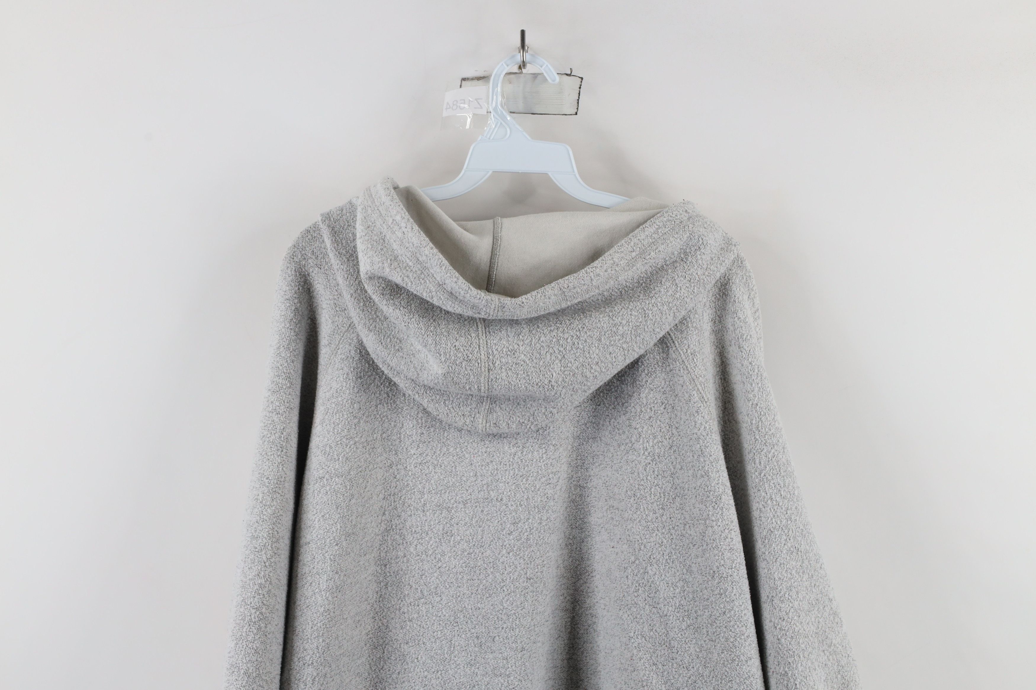 Gap × Vintage Vintage 90s Gap Full Button Hoodie Sweatshirt Gray USA Size US L / EU 52-54 / 3 - 13 Thumbnail