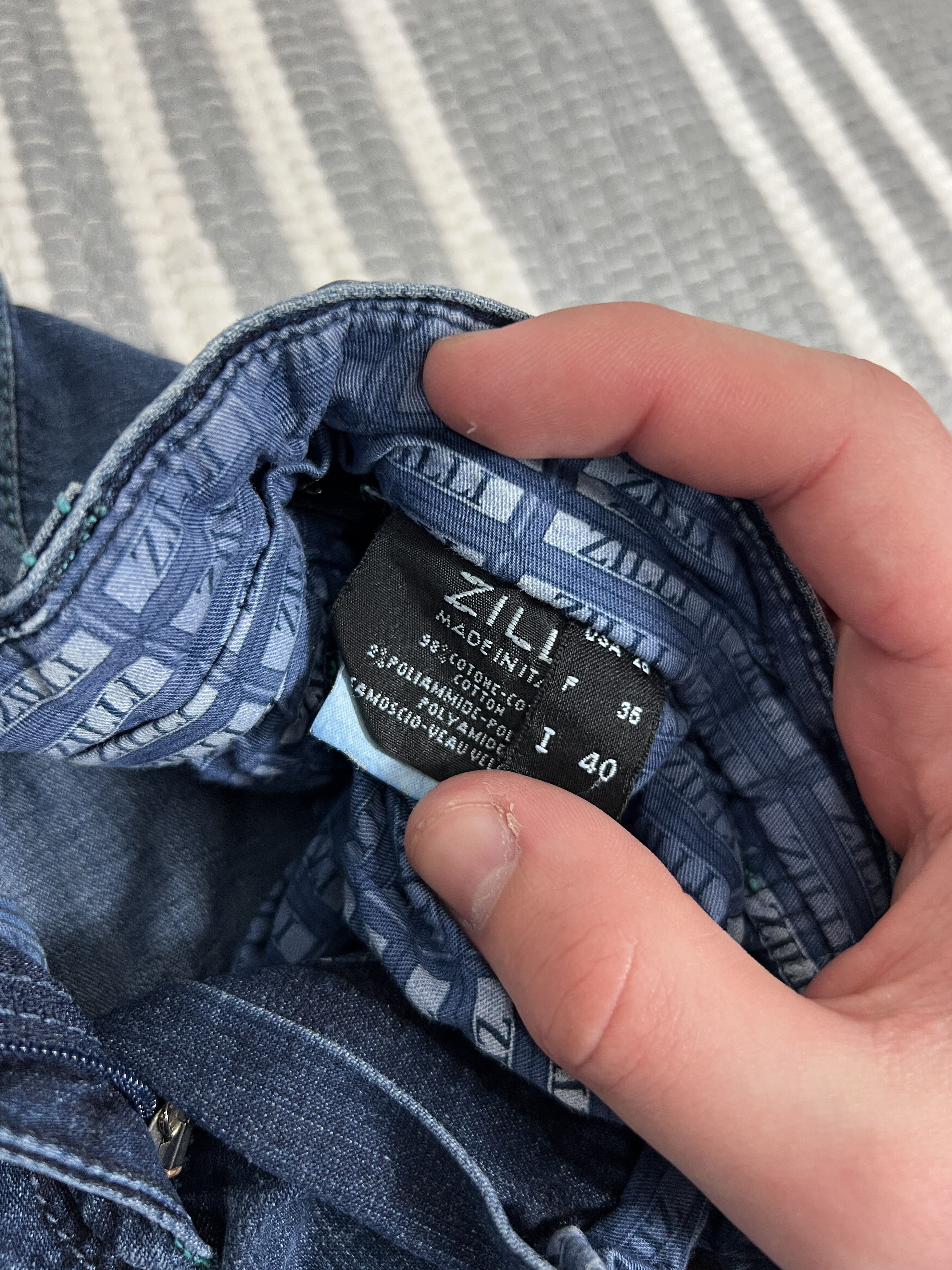 Zilli Zilli Blue Denim Pants Jeans Size 27" / US 4 / IT 40 - 8 Thumbnail