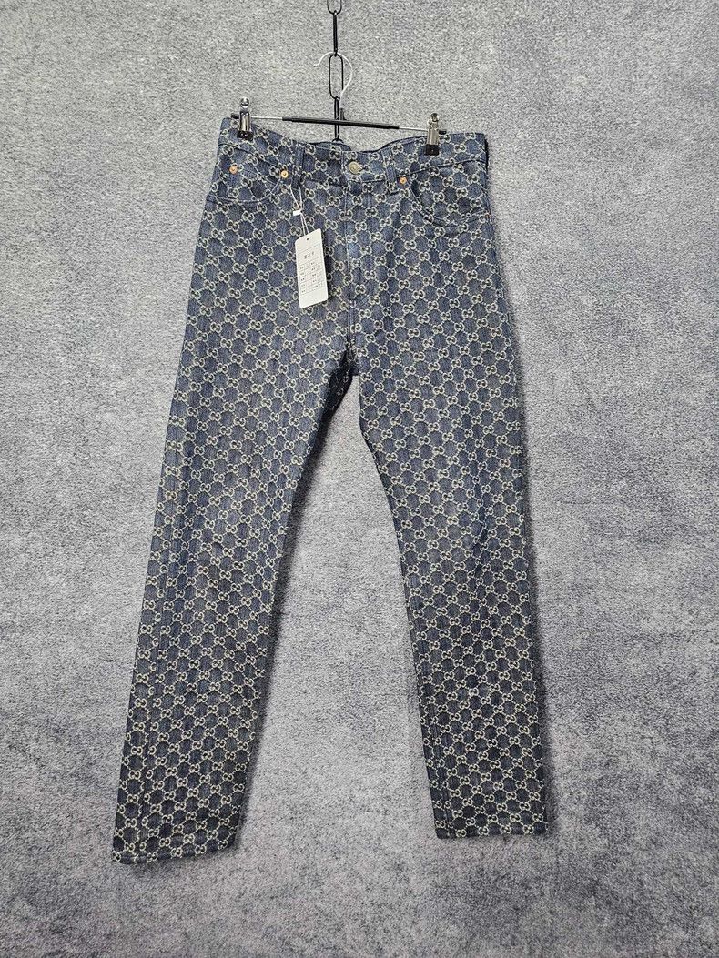 Gucci GucciFull-print jeans 2503-Nextarrow Size US 32 / EU 48 - 1 Thumbnail