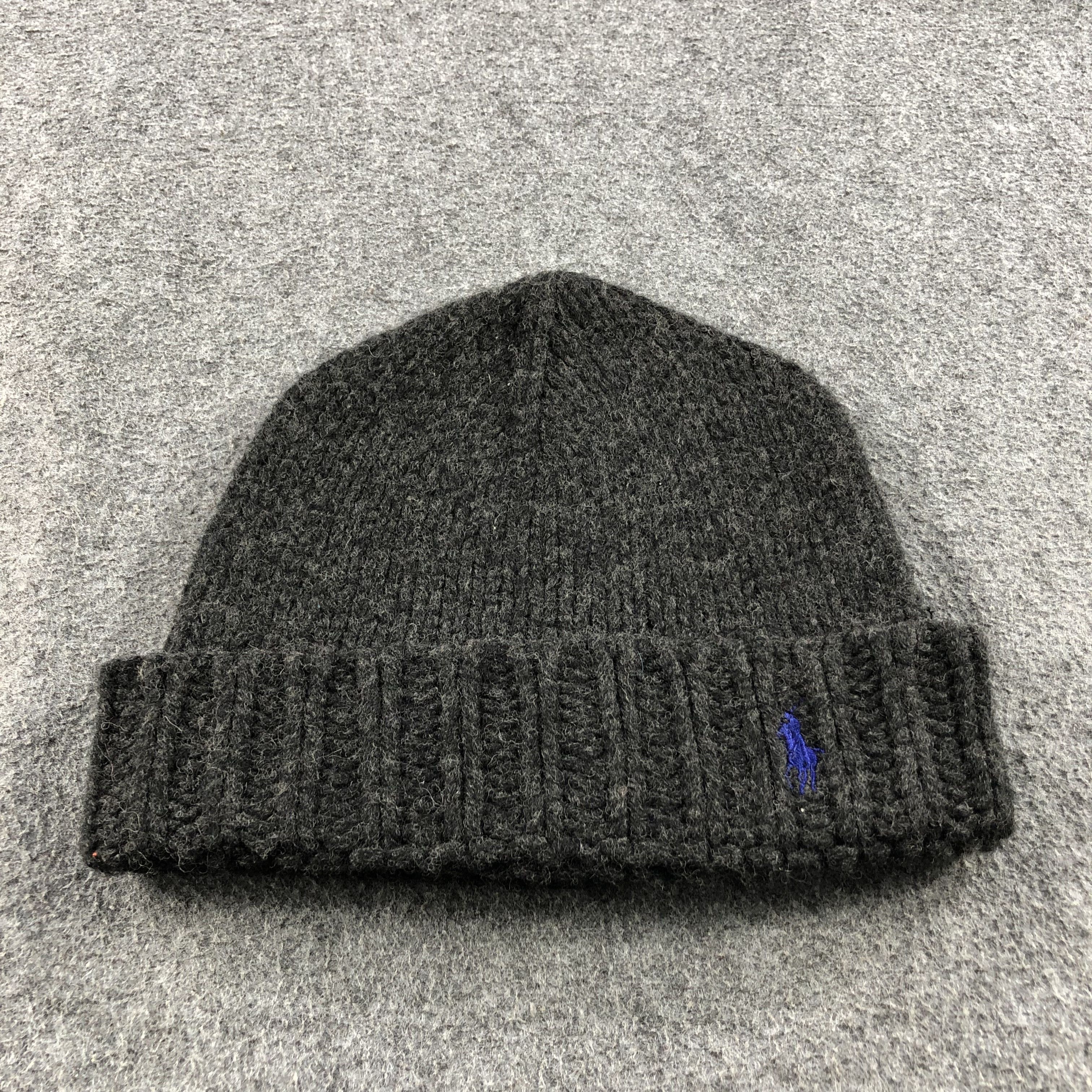 Polo Ralph Lauren Polo Ralph Lauren Knit Wool Beanie Snowcap Snow Hat B315 Size ONE SIZE - 3 Thumbnail