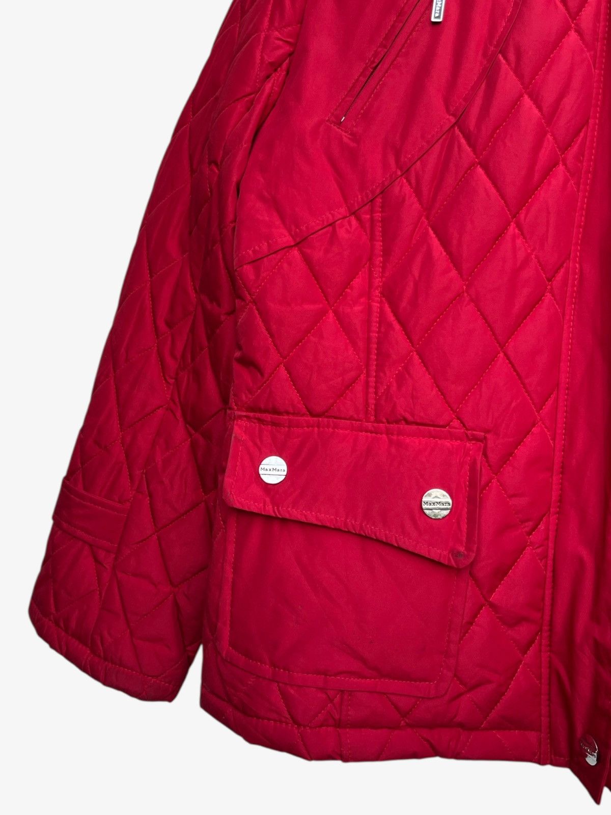 Max Mara Vintage Max Mara Quilted Jacket Made in Italy Size S / US 4 / IT 40 - 10 Thumbnail