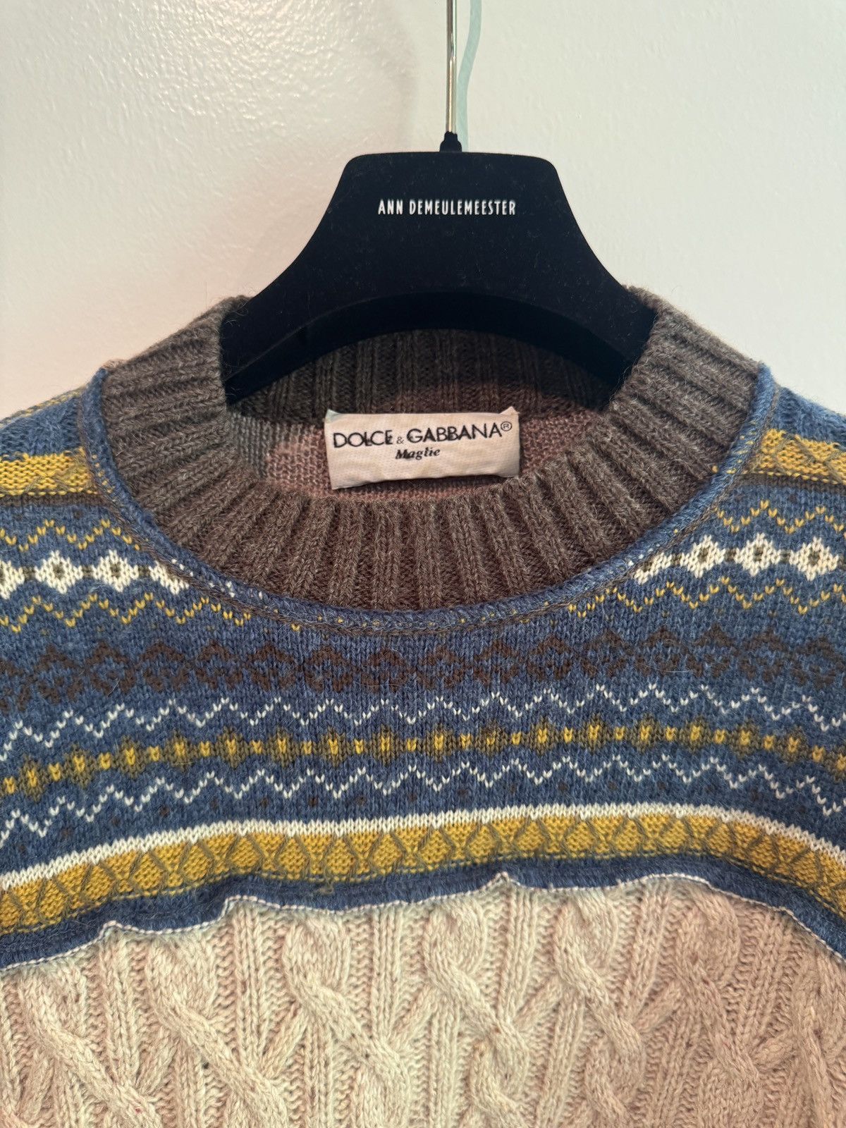 Dolce & Gabbana Dolce & Gabanna Vintage Knit Size US M / EU 48-50 / 2 - 2 Thumbnail