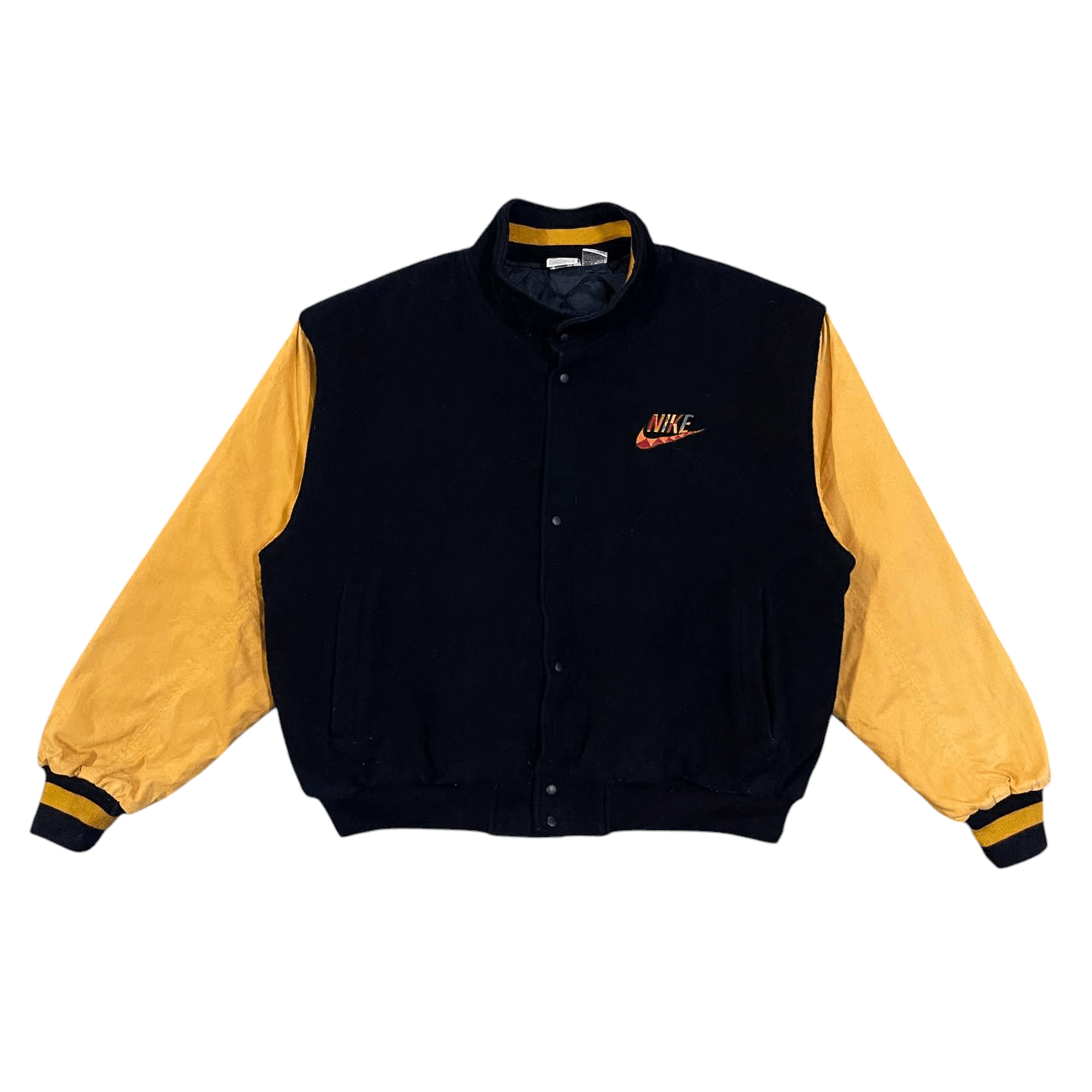Nike Rare 1992 Nike Spike Lee Urban Jungle Wool Varsity Jacket Size US L / EU 52-54 / 3 - 5 Thumbnail