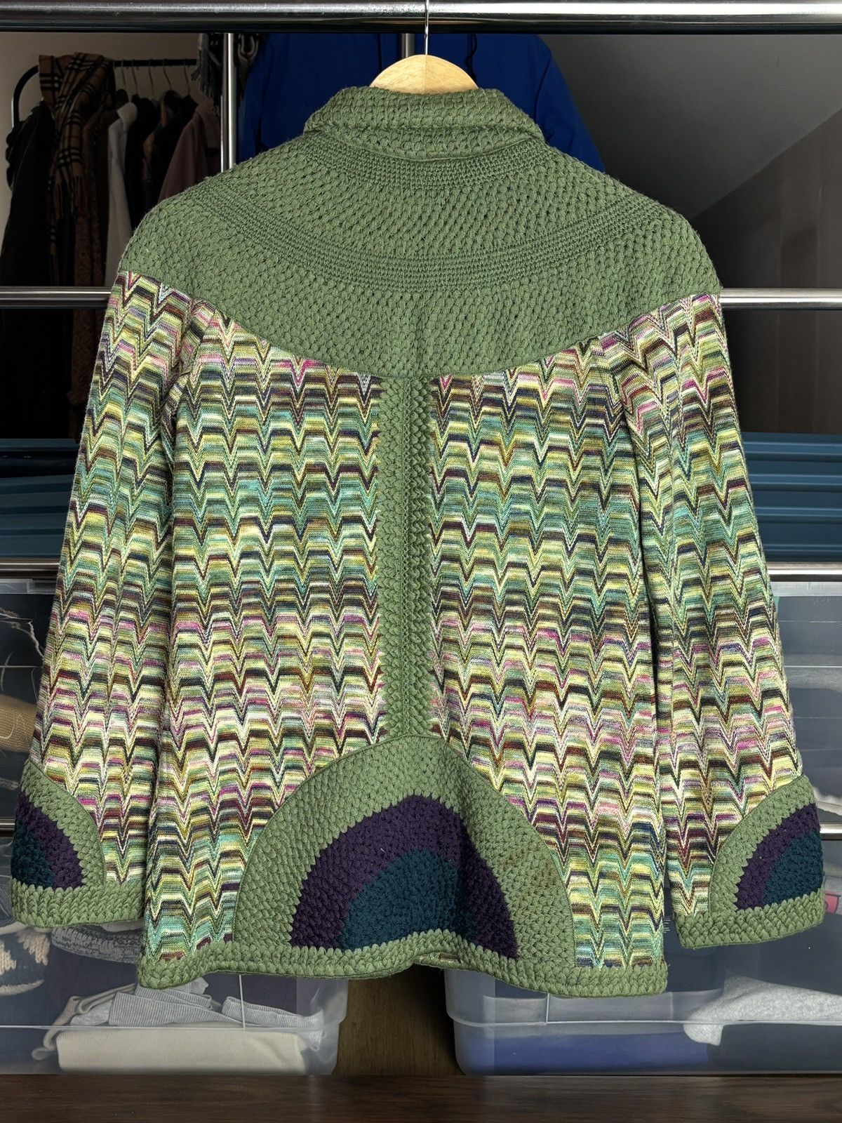 Missoni Missoni Collectable 006/150 ZigZag Knit Cardigan Sweater Size XS / US 0-2 / IT 36-38 - 3 Thumbnail