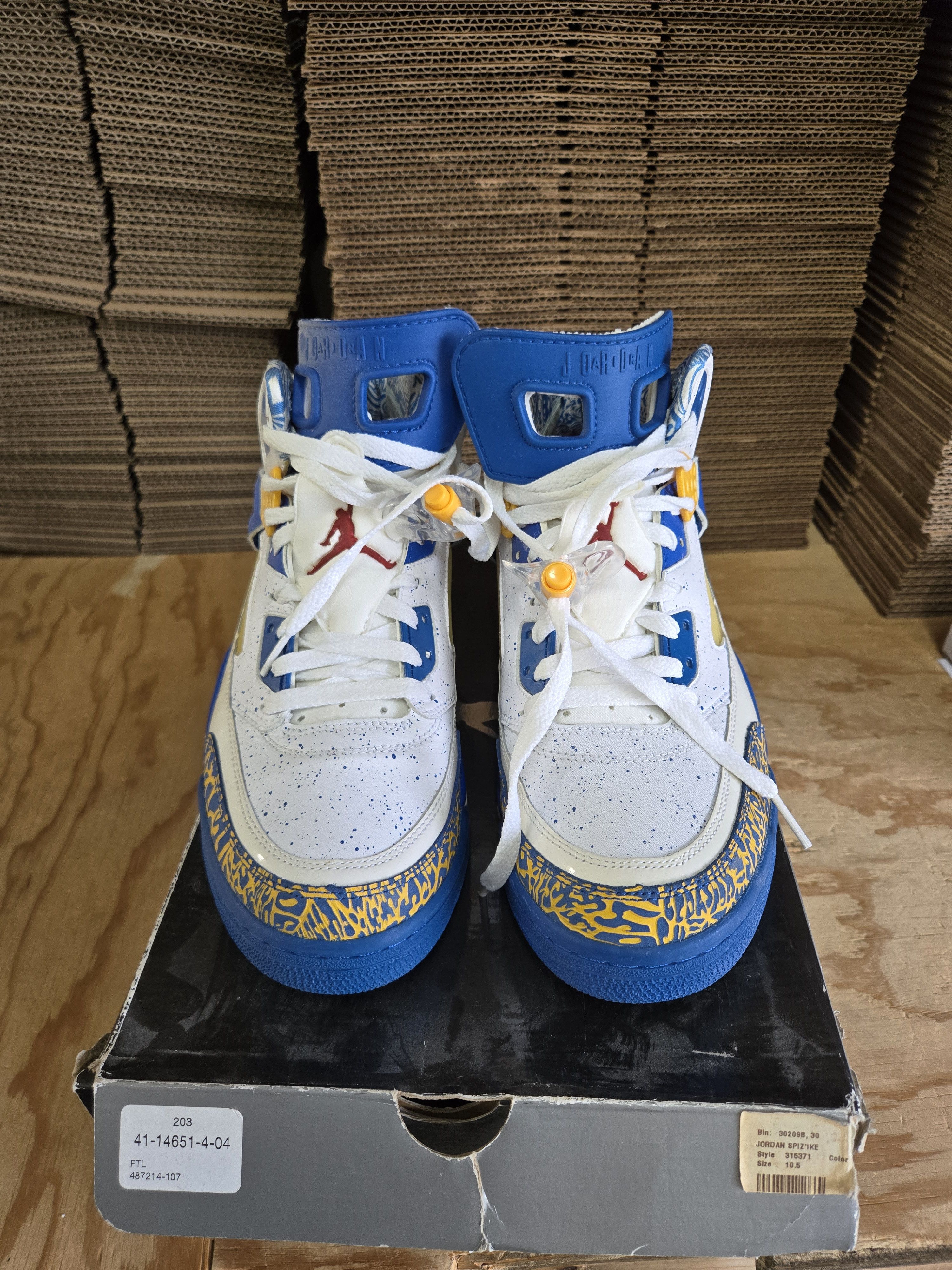 Jordan Brand Jordan Spizike Do The Right Thing (2007) Size US 10.5 / EU 43-44 - 2 Thumbnail