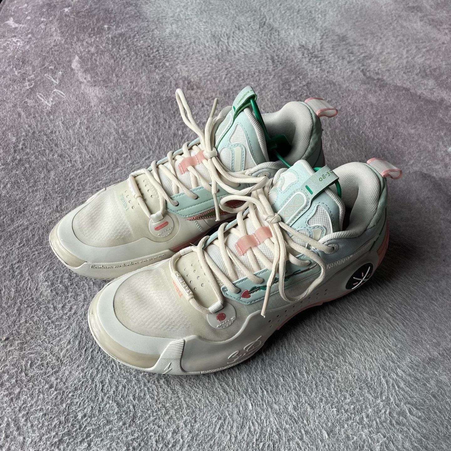 Li-Ning Li-Ning Gray Lowtop Sneakers 42 Men Size US 9 / EU 42 - 1 Thumbnail