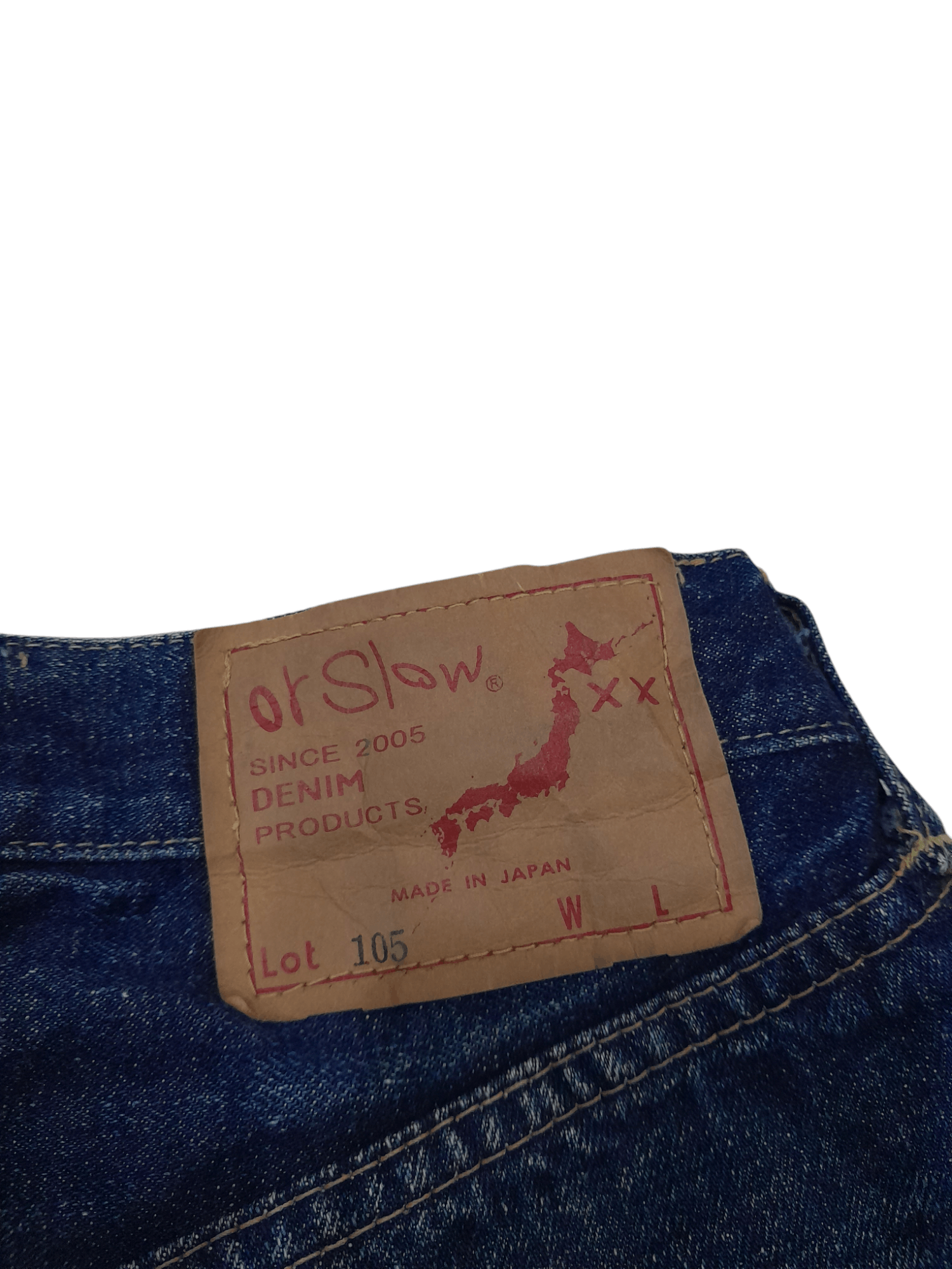 Orslow Orslow 105 Japan Button Model (F416) Waist 27 Size US 27 - 3 Thumbnail