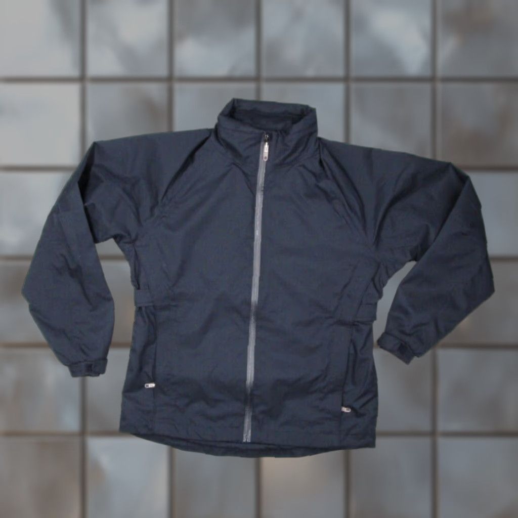 Vintage Turtleson Jacket Mens Small Blue Full Zip Waterproof Pockets Adjustable Golf Travel Size US S / EU 44-46 / 1 - 1 Thumbnail